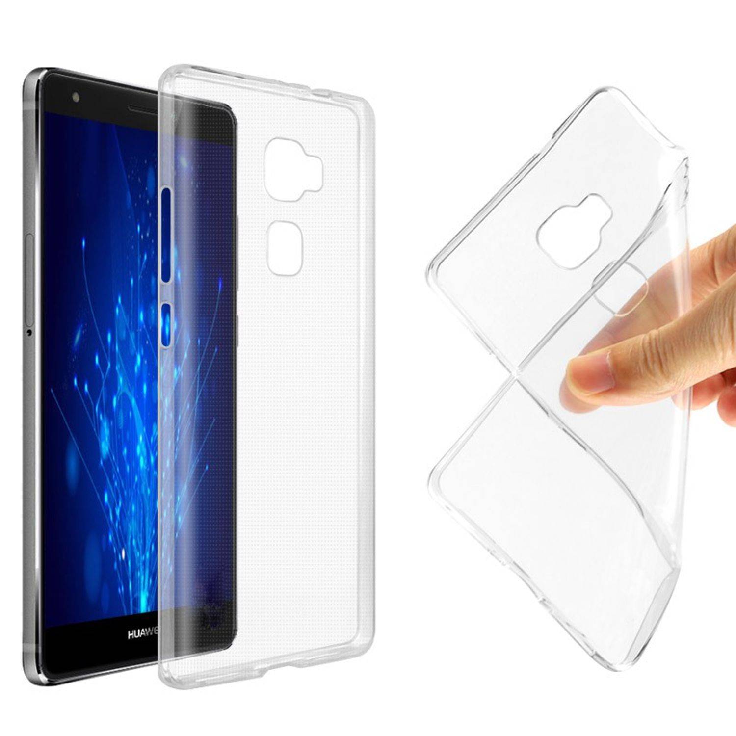 Huawei Mate S Handyhülle Backcover Transparent