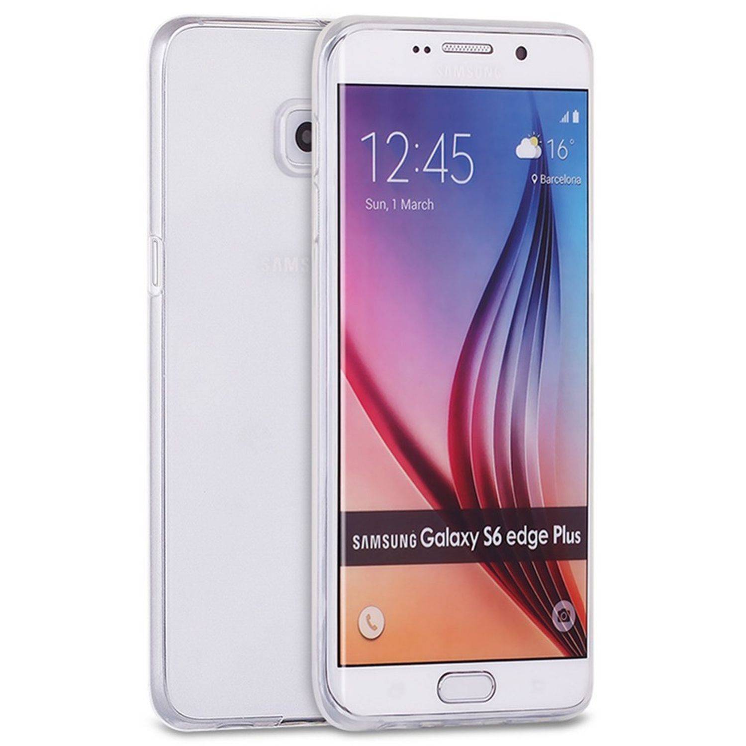 Samsung Galaxy S6 Edge Plus Handyhülle Backcover Transparent