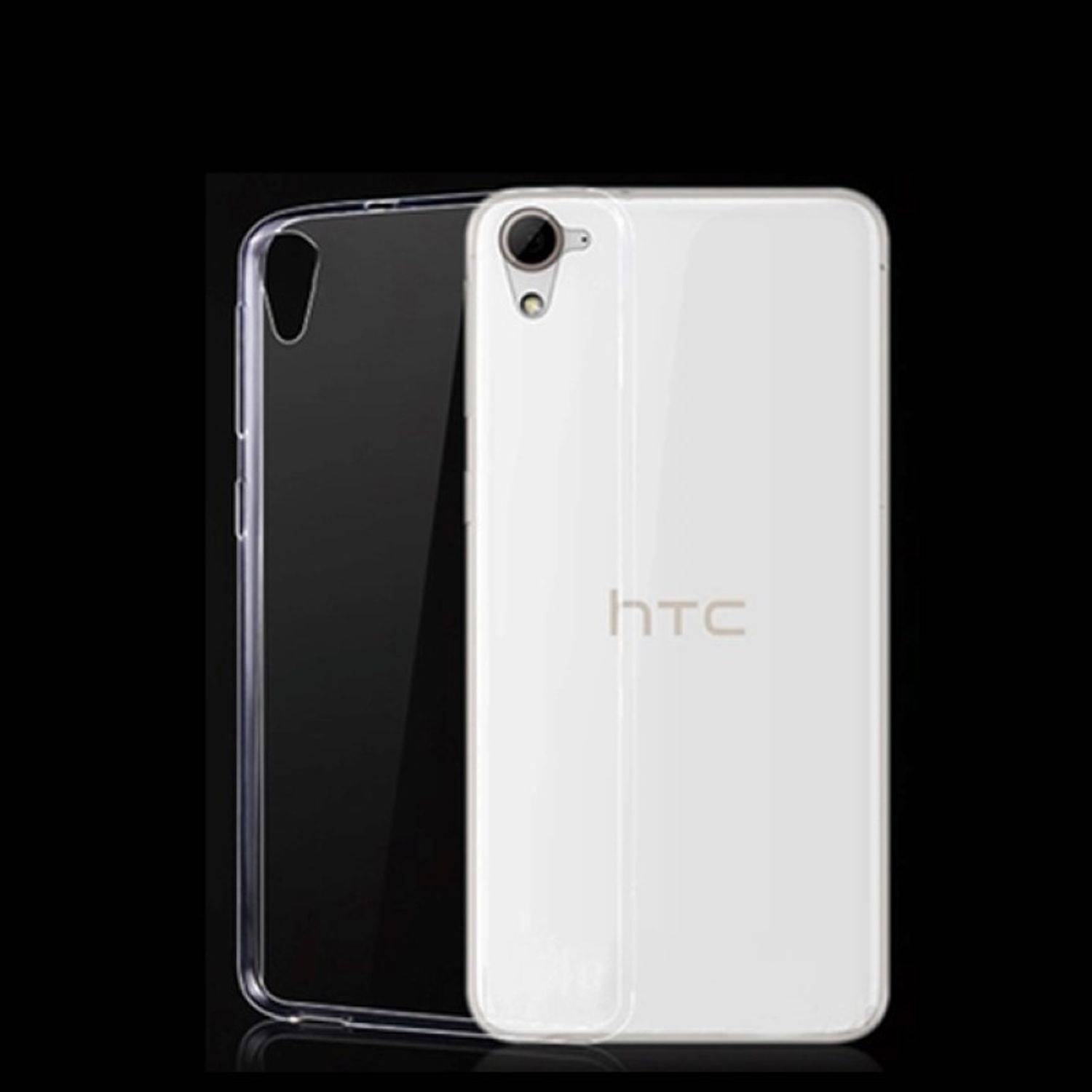 HTC Desire 626 Handyhülle Backcover Transparent