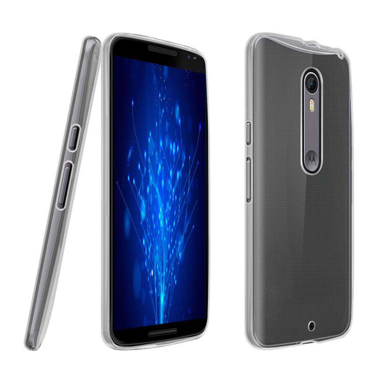 Motorola Moto X2 Handyhülle Backcover Transparent