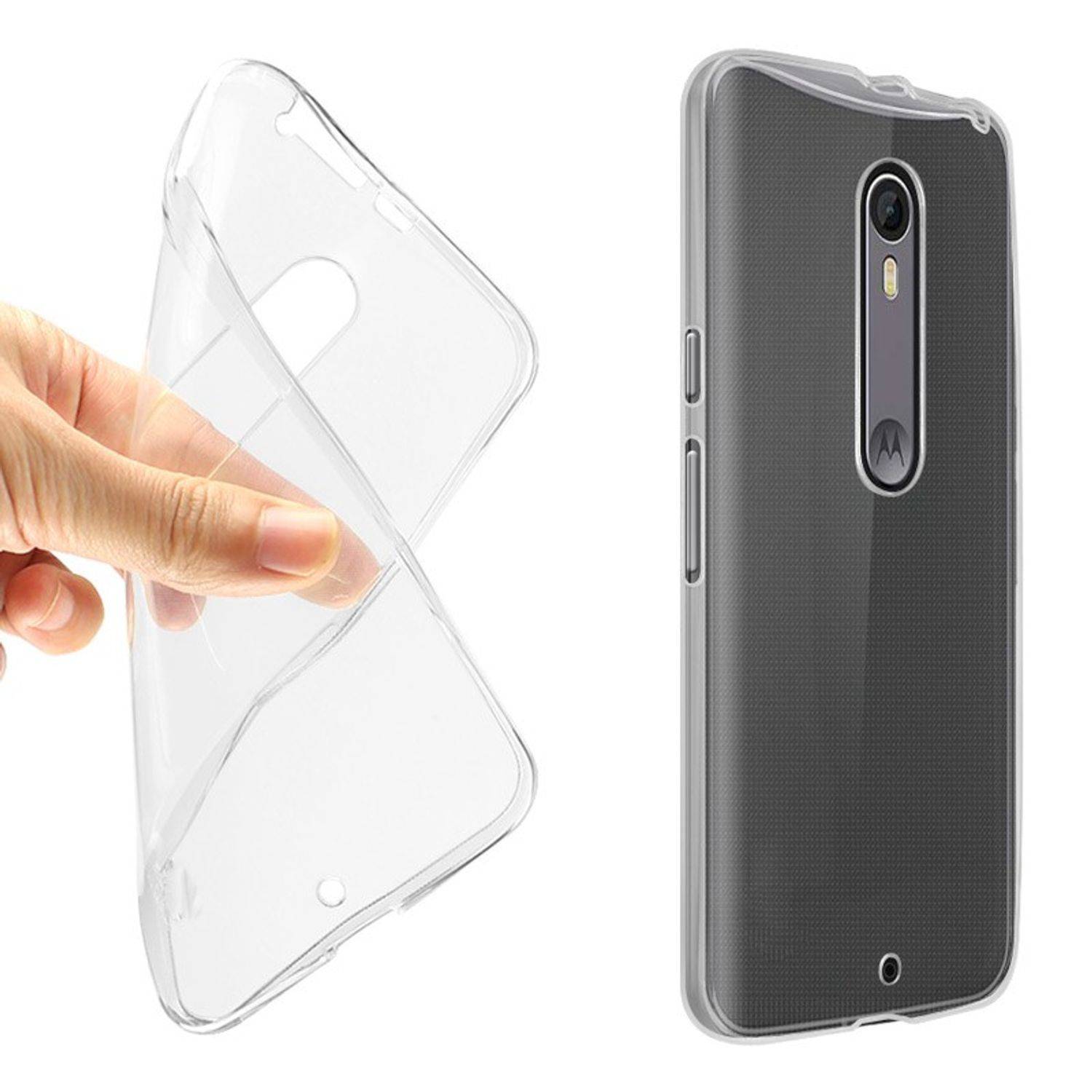 Motorola Moto X2 Handyhülle Backcover Transparent