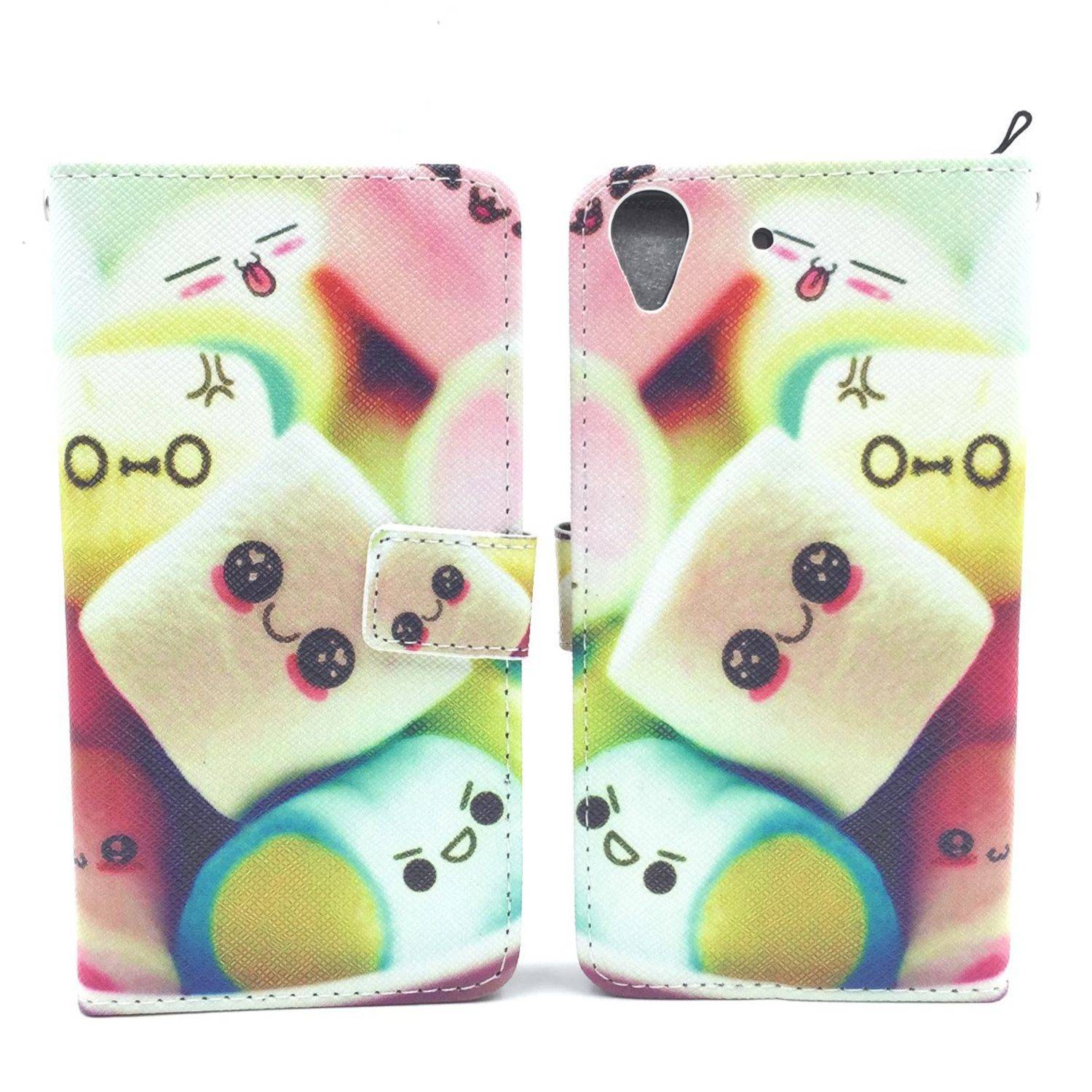 Wiko Pulp Handyhülle Bookcover Mehrfarbig