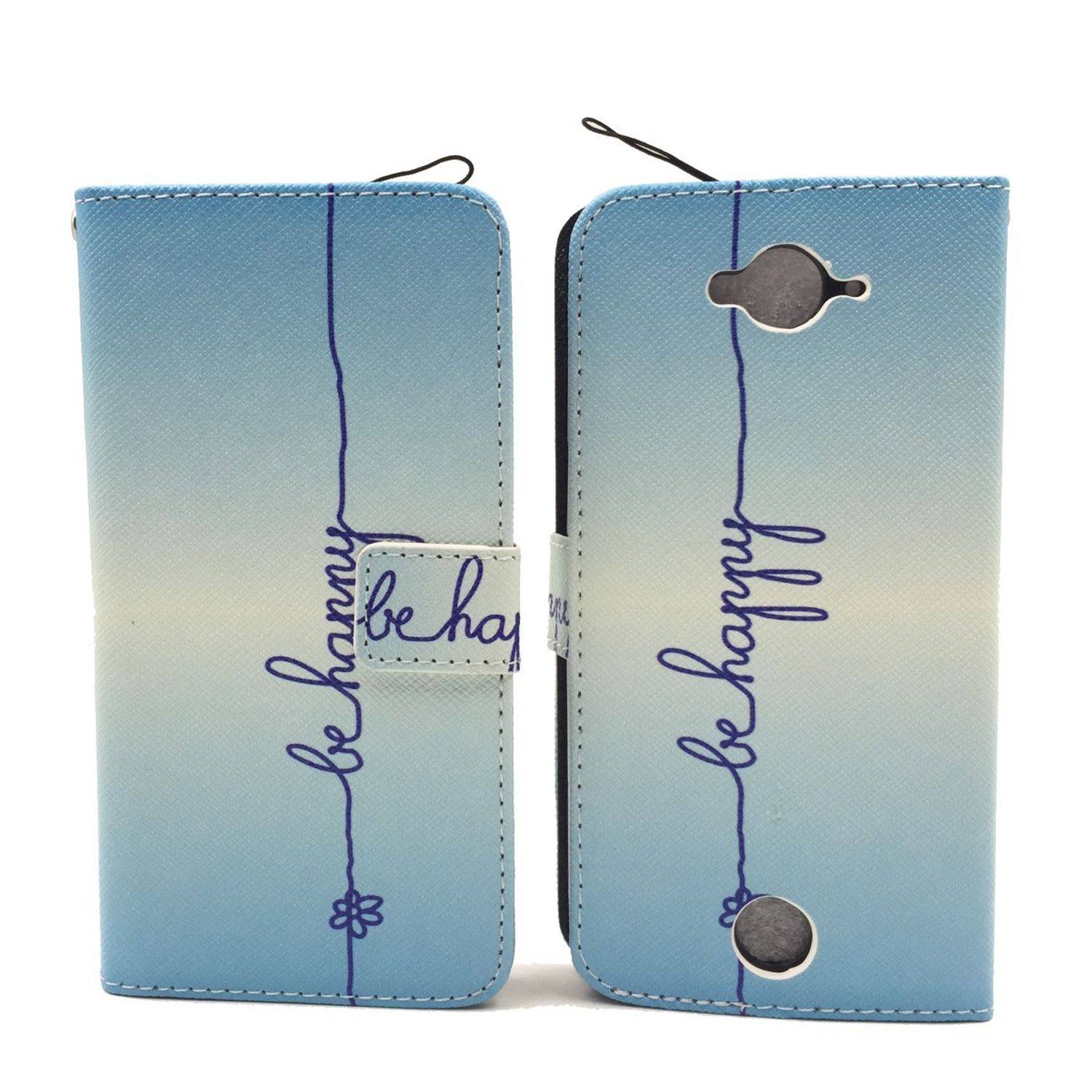 Acer Liquid Z530 Handyhülle Bookcover Blau