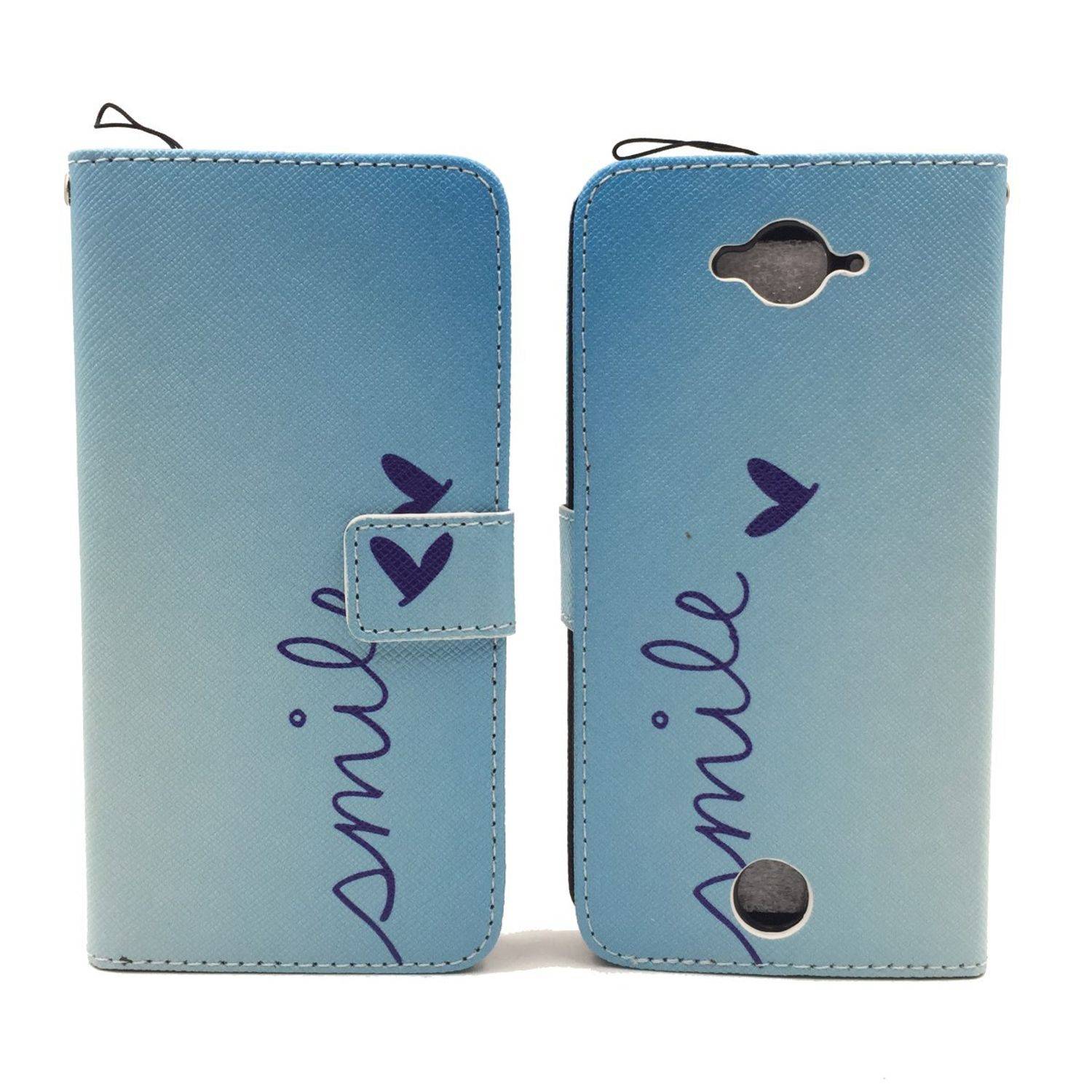 Acer Liquid Z530 Handyhülle Bookcover Blau