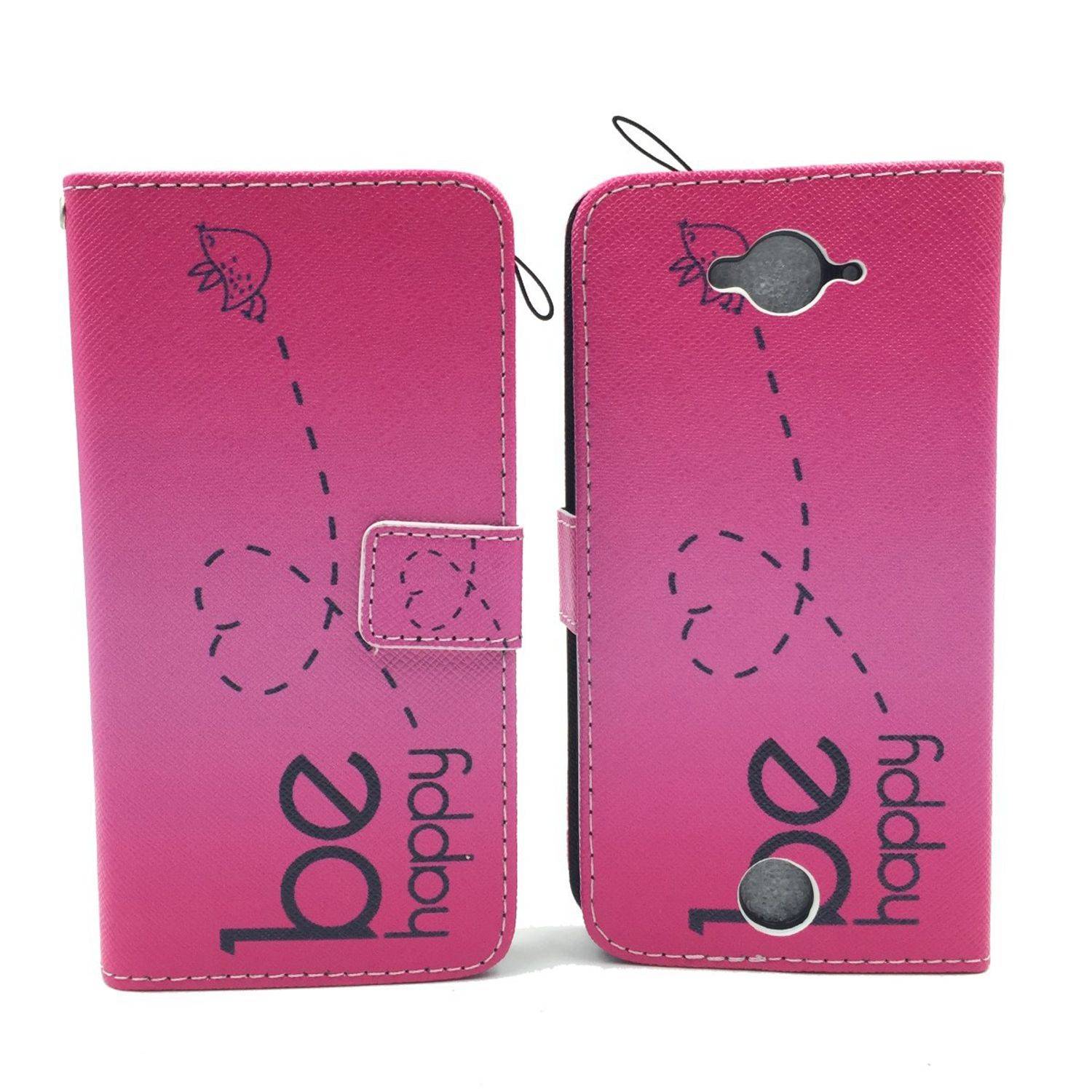 Acer Liquid Z530 Handyhülle Bookcover Rosa