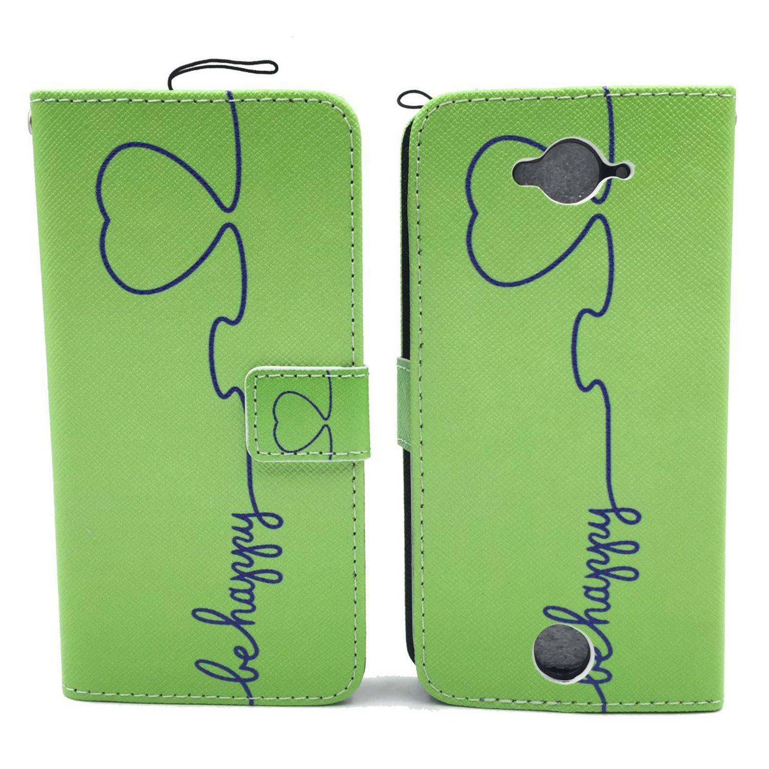 Acer Liquid Z530 Handyhülle Bookcover Grün