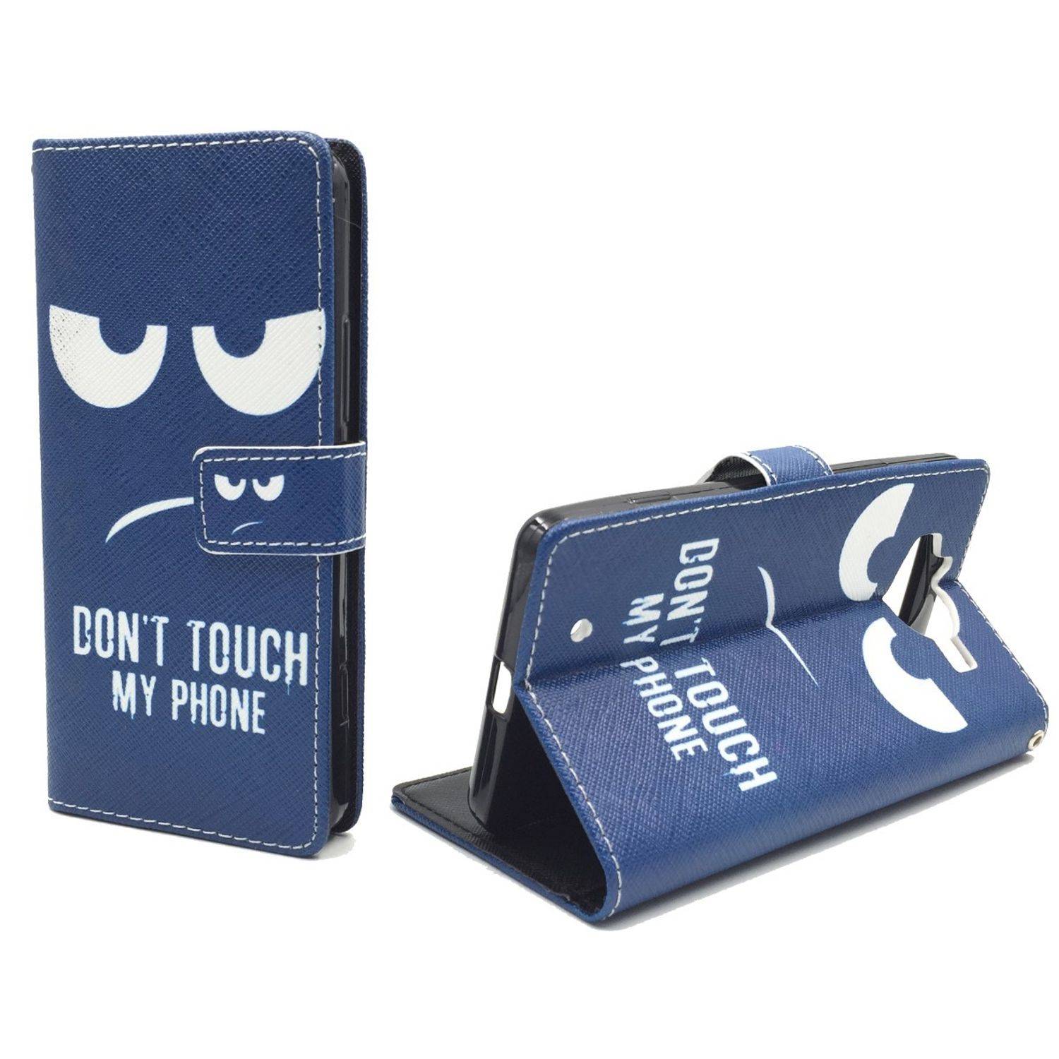 Microsoft Lumia 950 Handyhülle Bookcover Blau