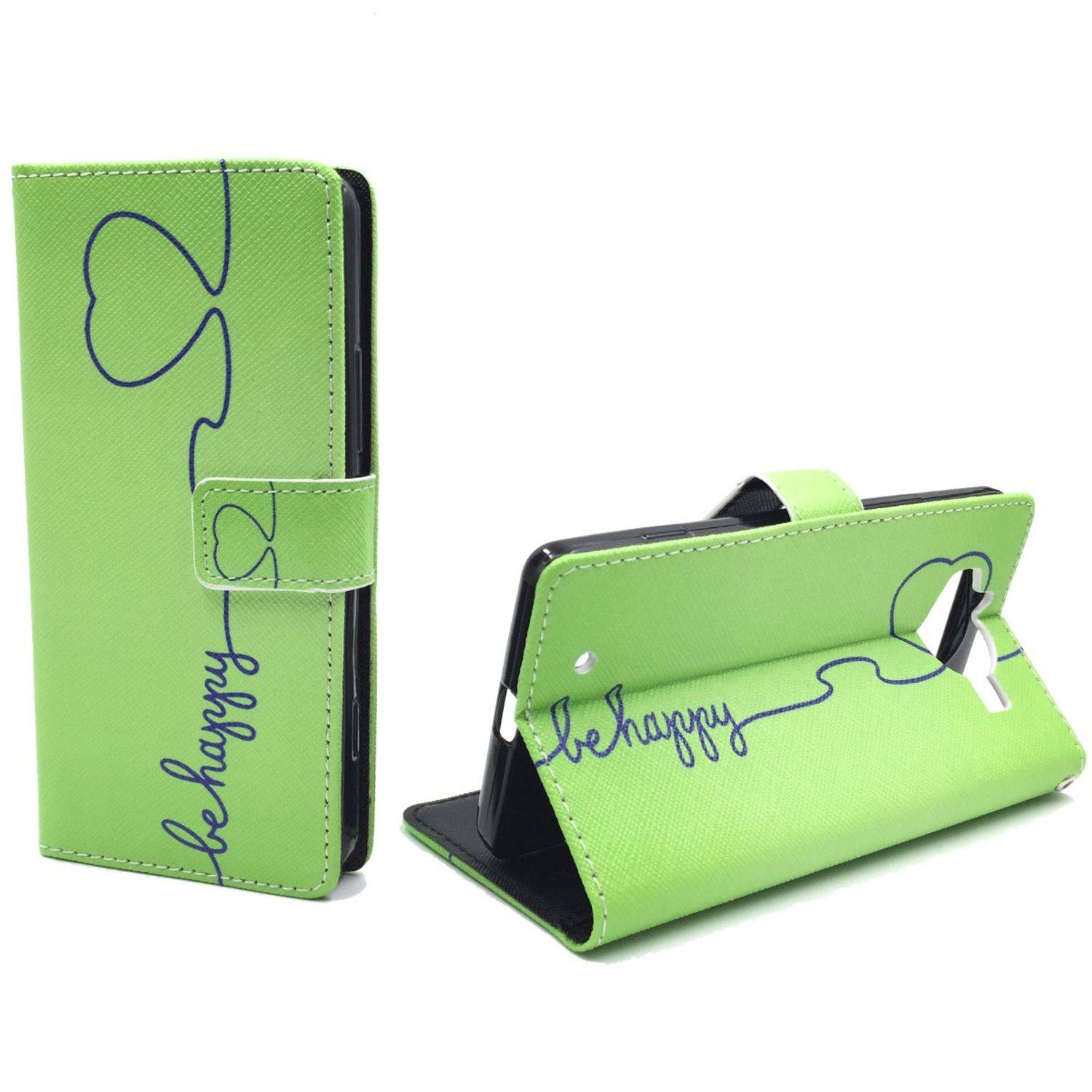 Microsoft Lumia 950 Handyhülle Bookcover Grün