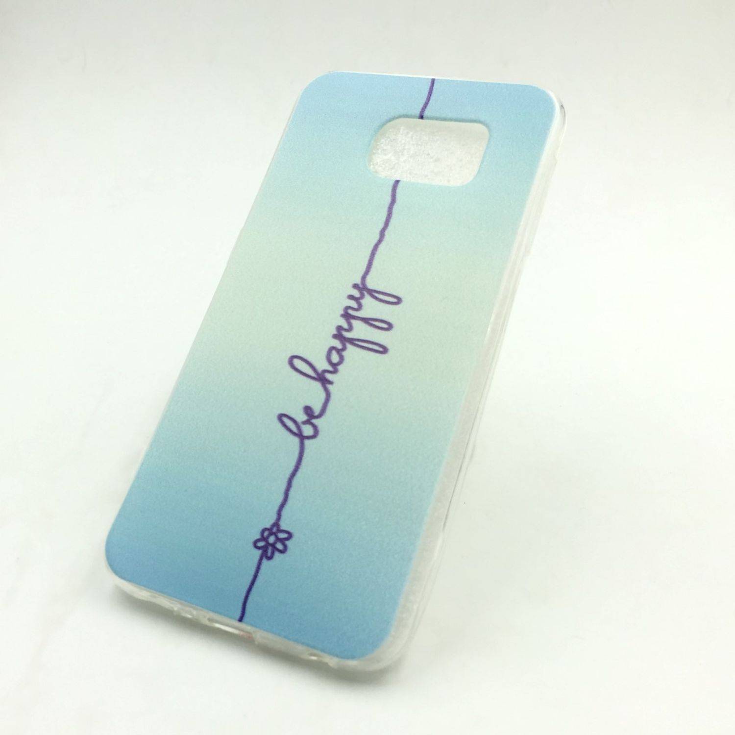 Samsung Galaxy S6 Handyhülle Backcover Blau