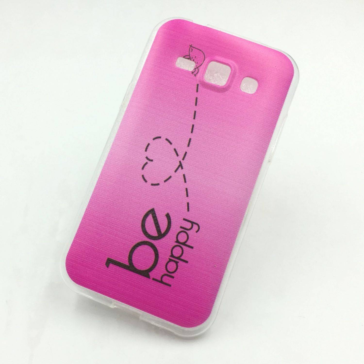 Samsung Galaxy J1 (2015) Handyhülle Backcover Rosa