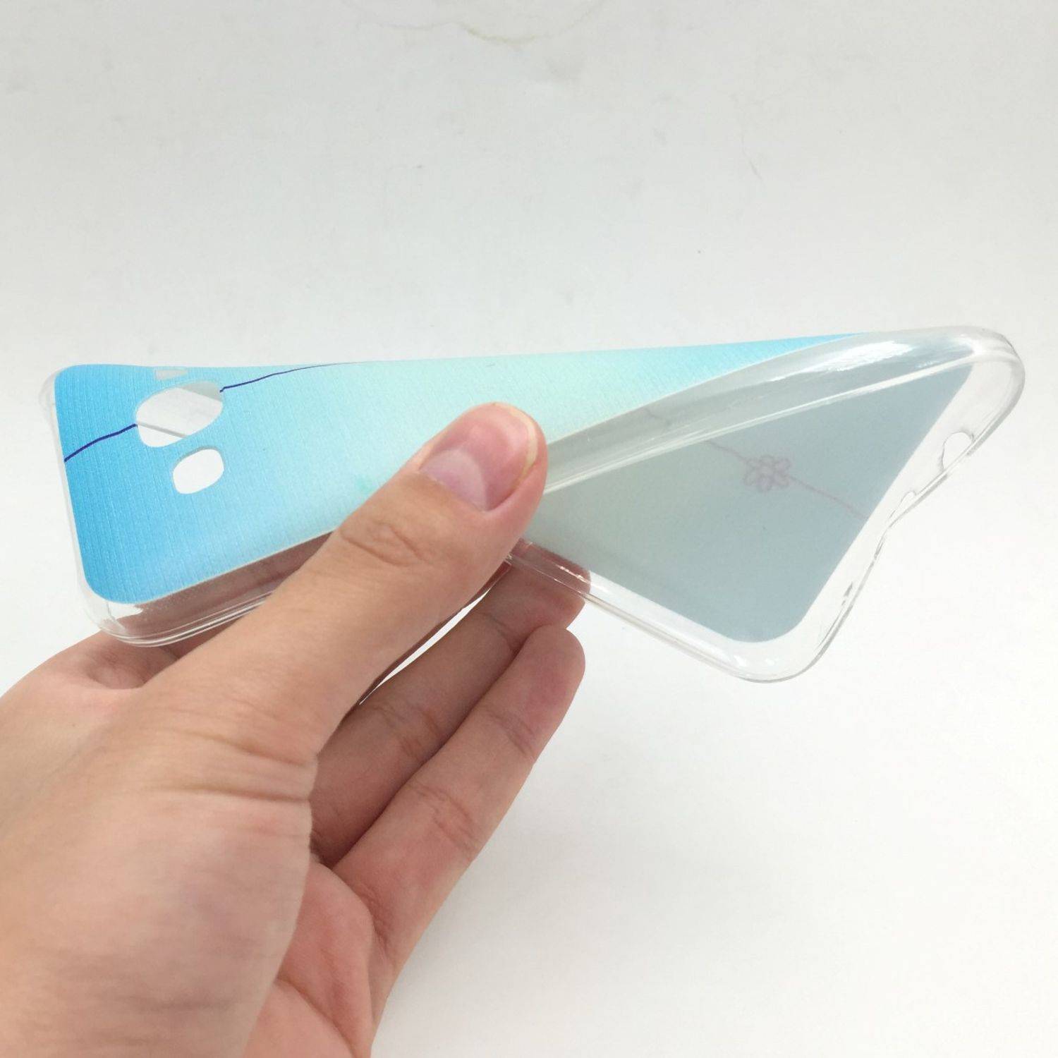 Samsung Galaxy J5 (2015) Handyhülle Backcover Blau