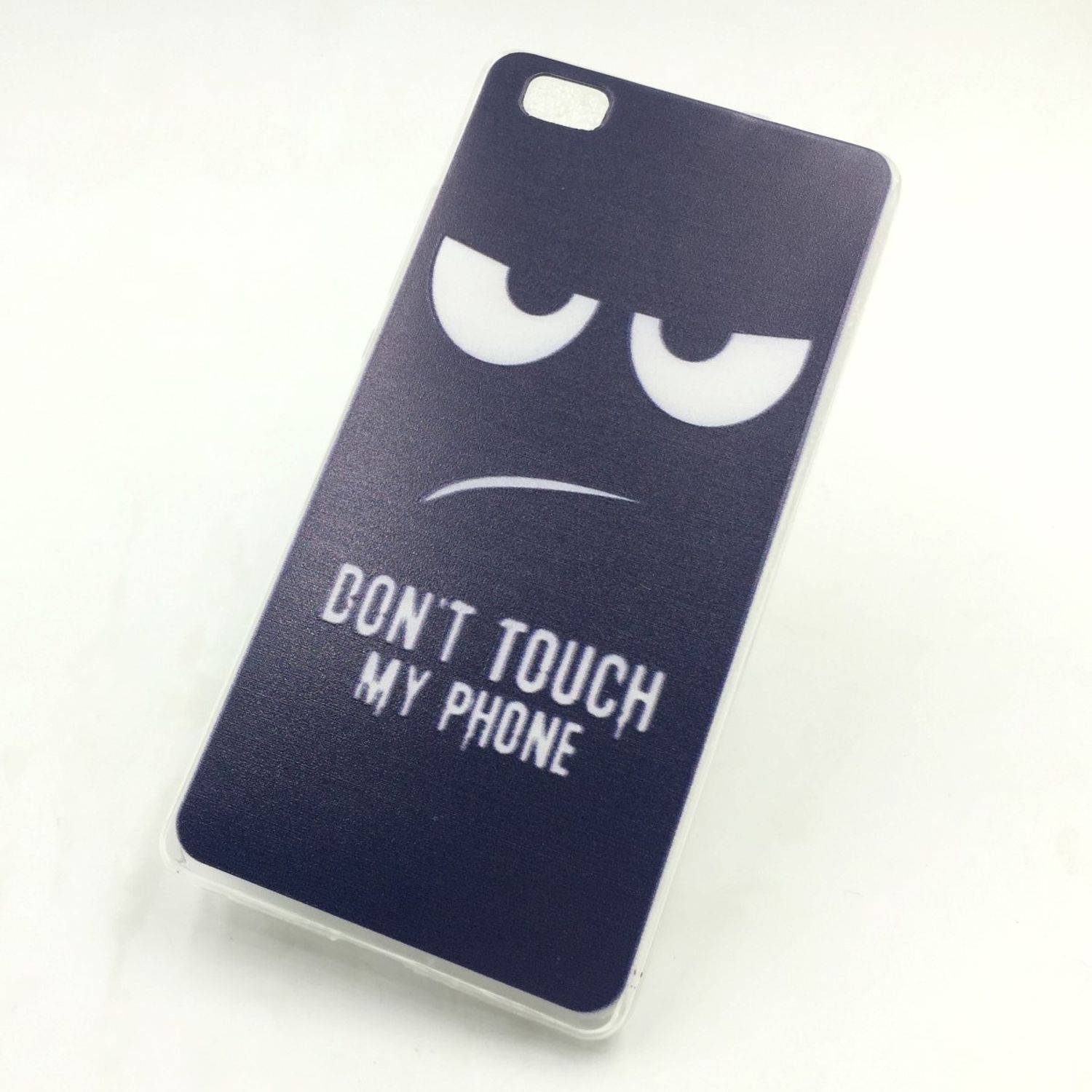 Huawei P8 Handyhülle Backcover Blau
