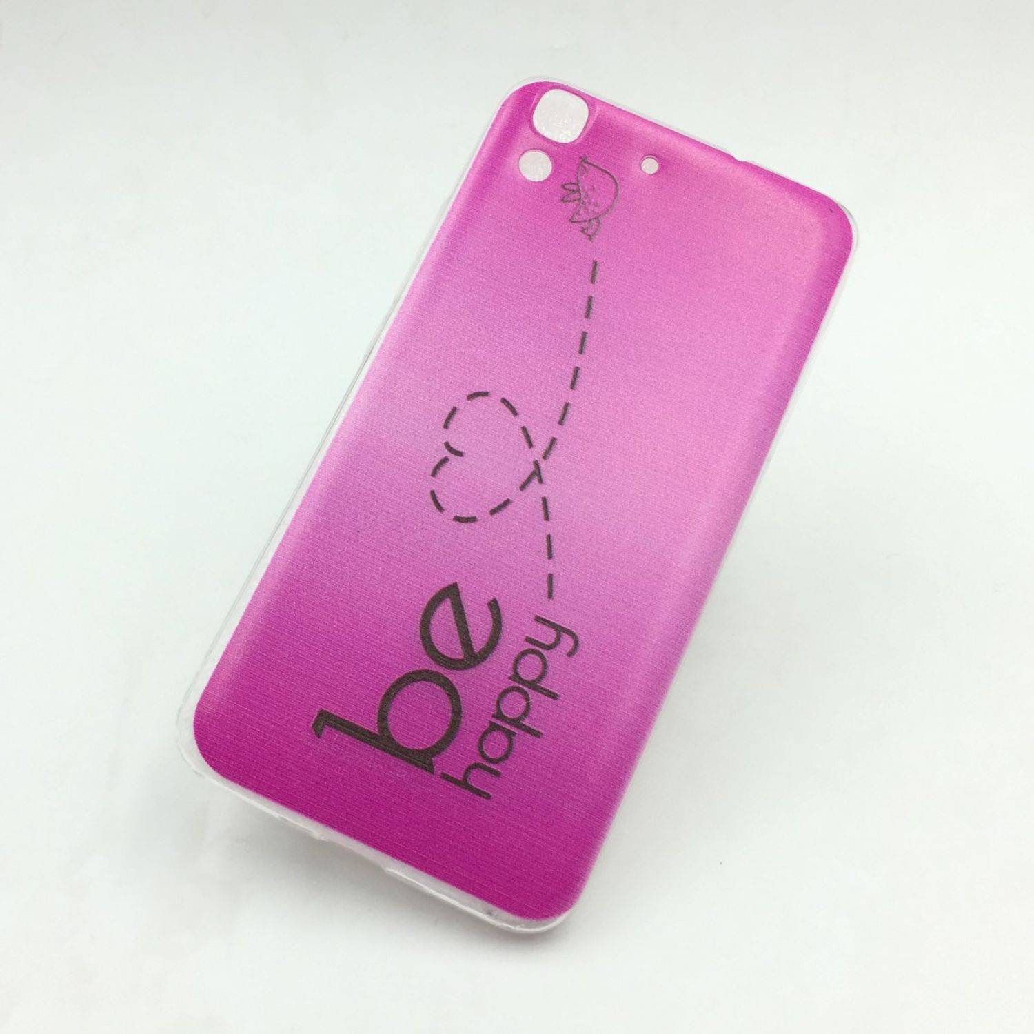 Huawei Y6 Handyhülle Backcover Rosa