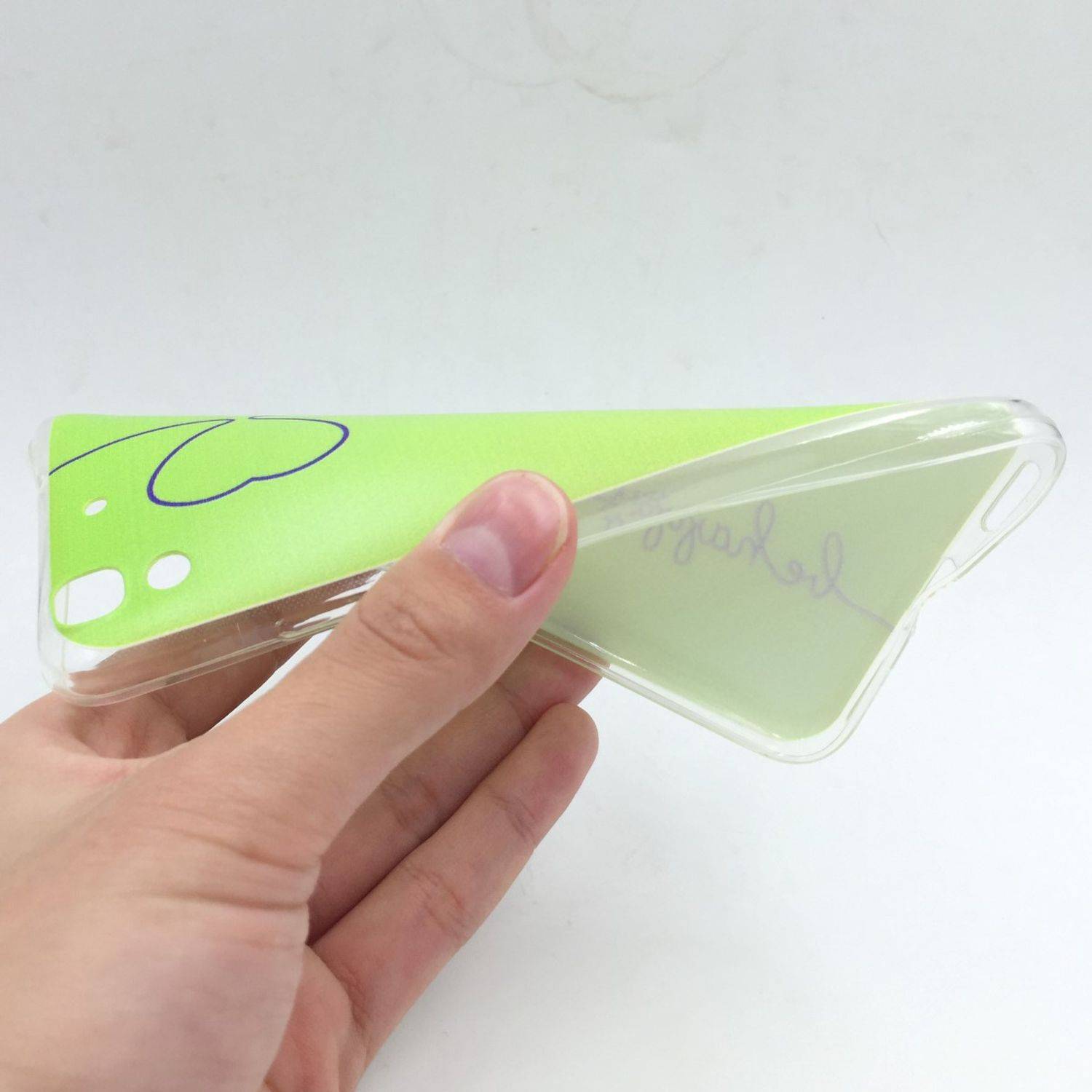 Huawei Y6 Handyhülle Backcover Grün