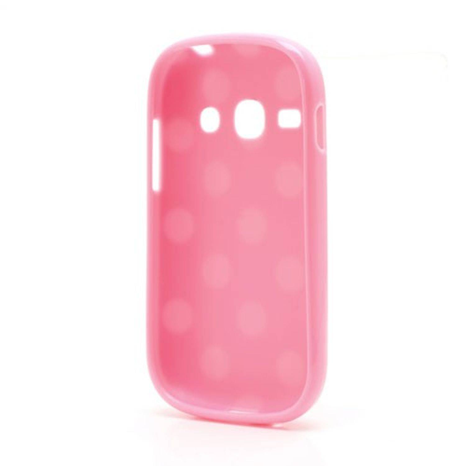 Samsung Galaxy Fame S6810 Handyhülle Backcover Rosa