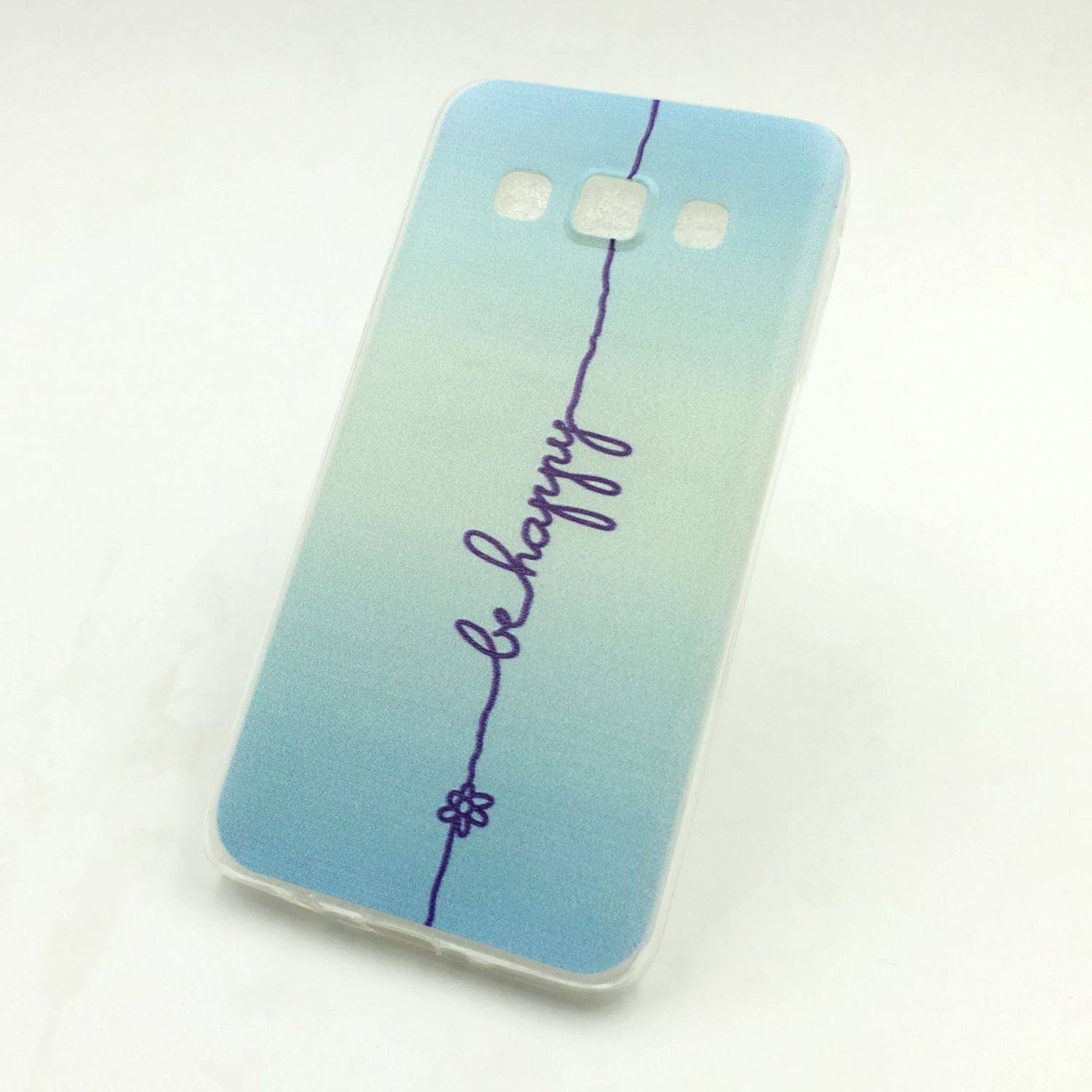 Samsung Galaxy A3 (2015) Handyhülle Backcover Blau