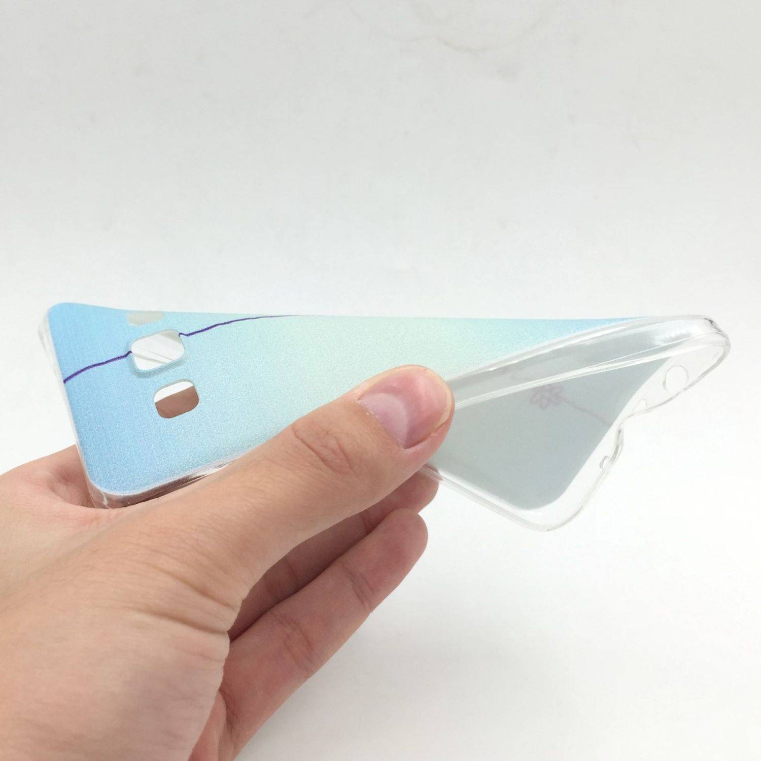 Samsung Galaxy A3 (2015) Handyhülle Backcover Blau