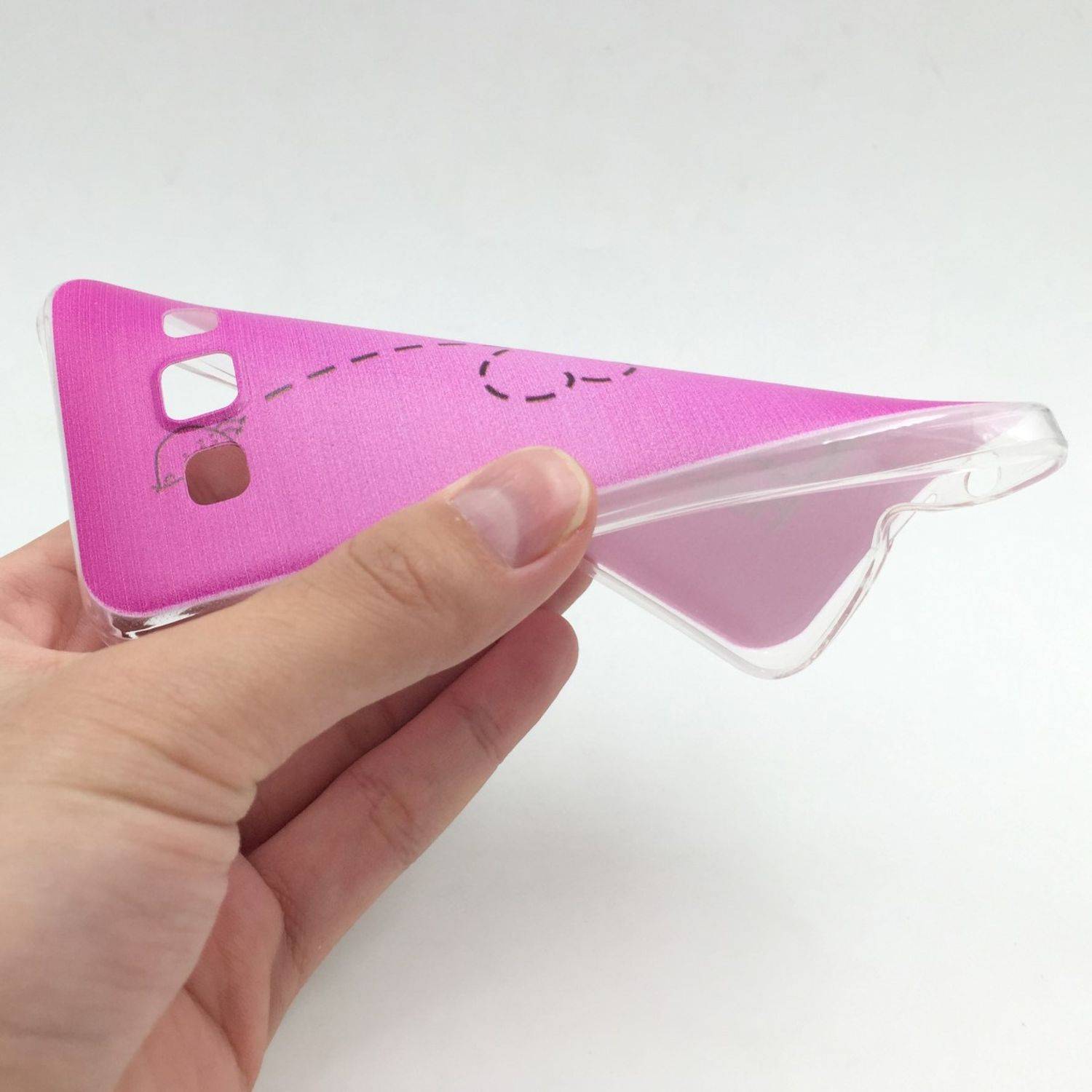 Samsung Galaxy A3 (2015) Handyhülle Backcover Rosa