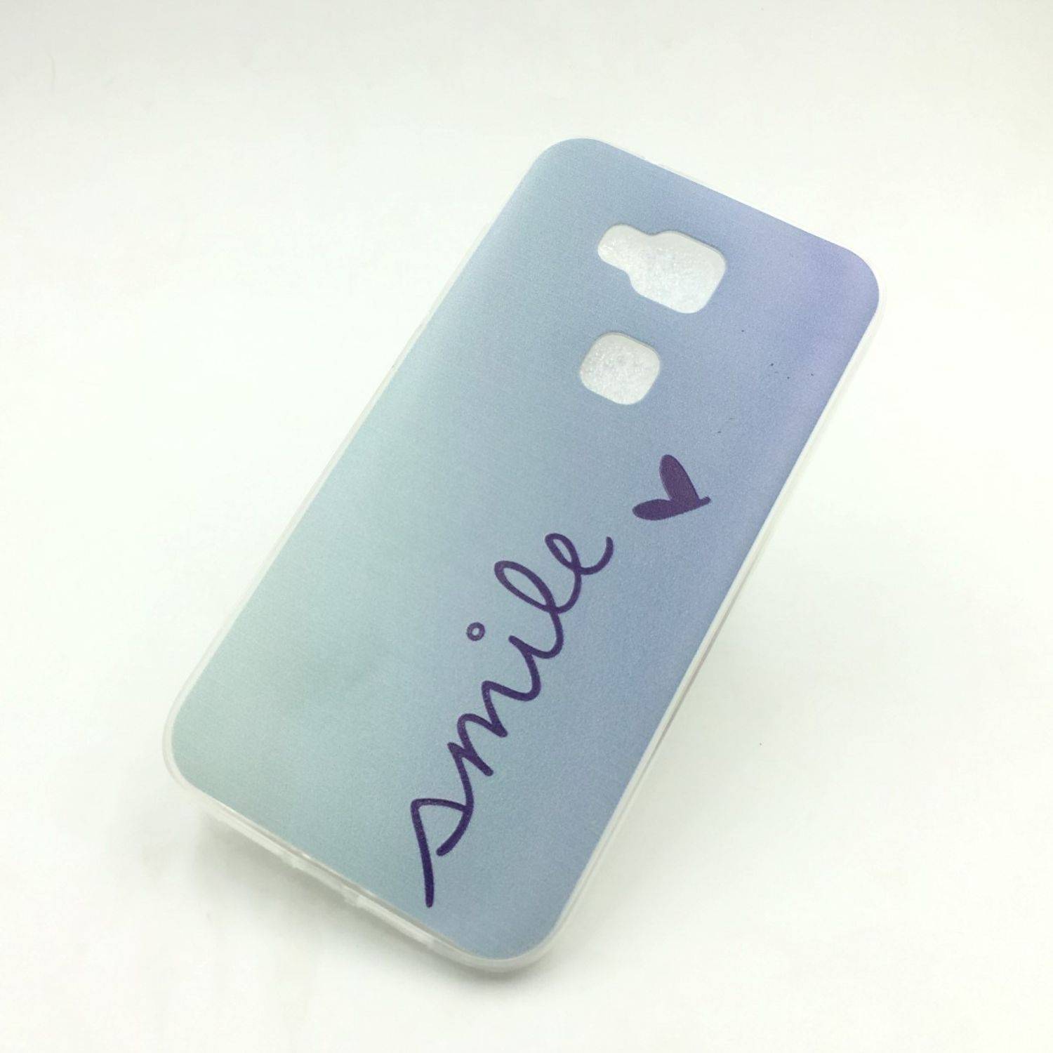 Huawei G8 Handyhülle Backcover Blau