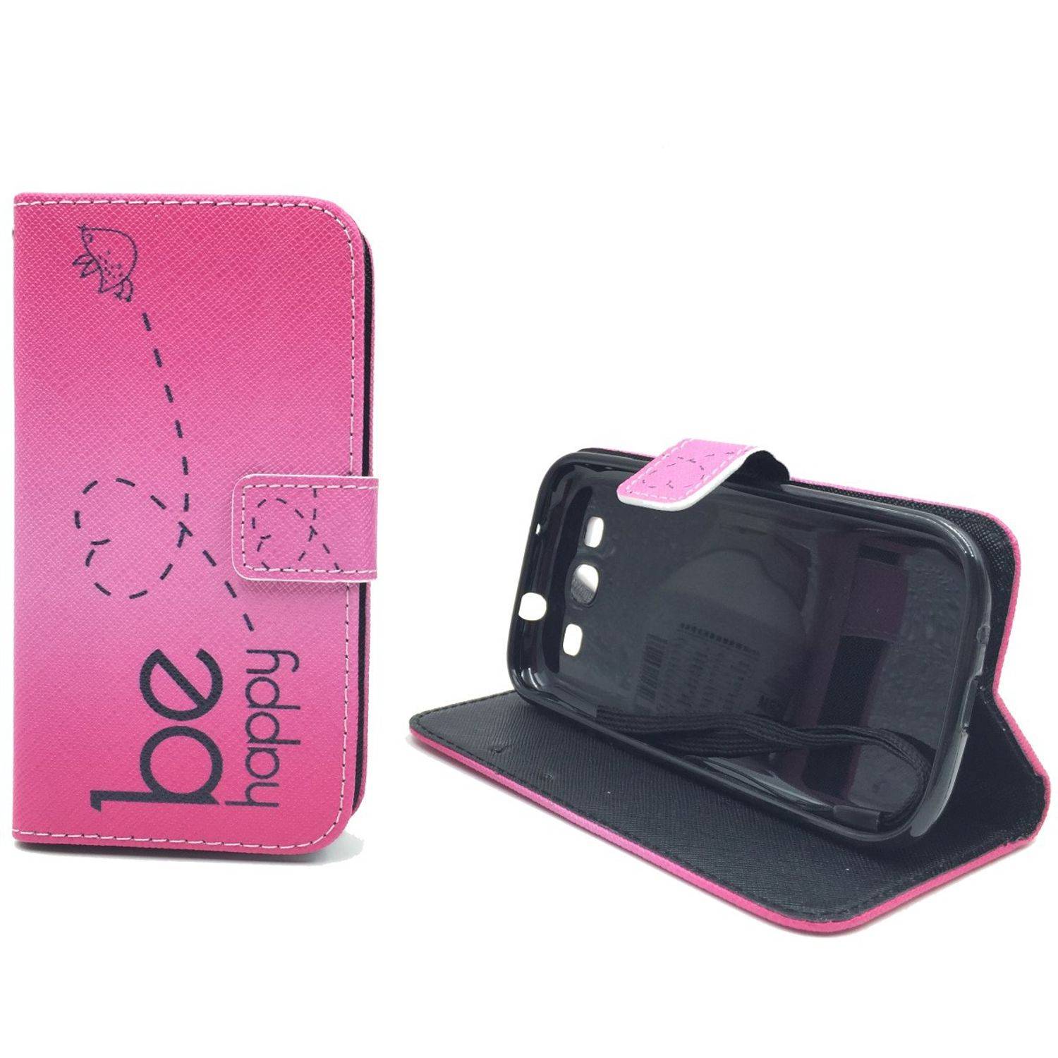 Samsung Galaxy S3 / S3 NEO Handyhülle Bookcover Rosa