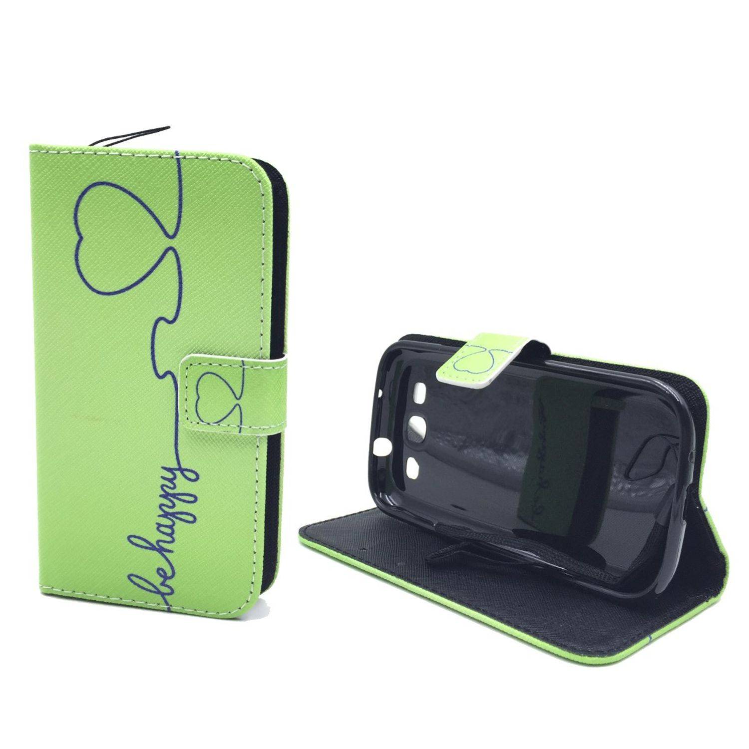 Samsung Galaxy S3 / S3 NEO Handyhülle Bookcover Grün