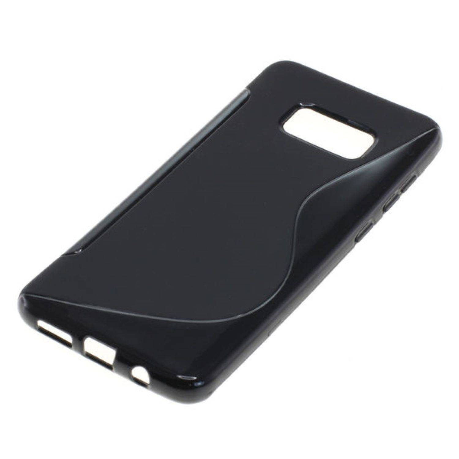 Samsung Galaxy S8 Plus Handyhülle Backcover Schwarz