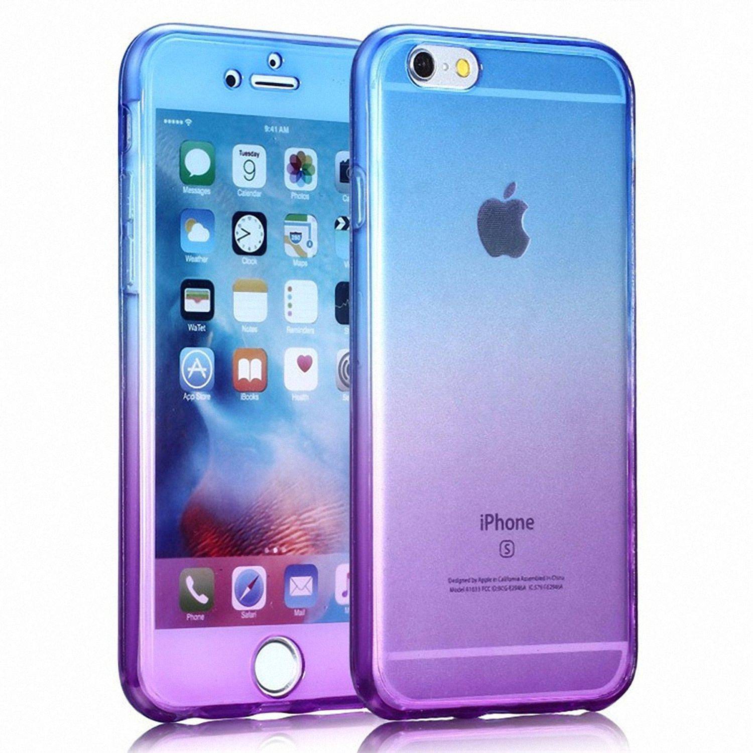 Samsung Galaxy S8 Plus Handyhülle Backcover Blau
