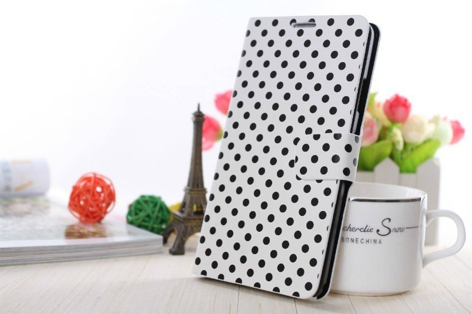 HTC One mini 2 Handyhülle Backcover Weiß