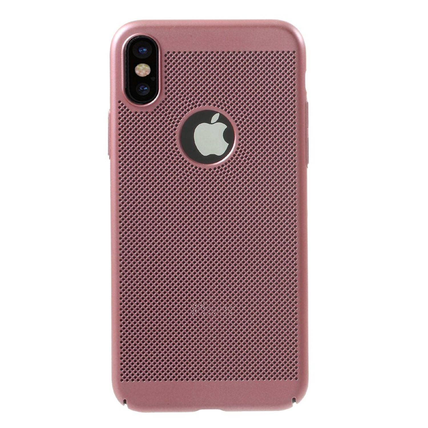 Apple iPhone XS Handyhülle Backcover Blau