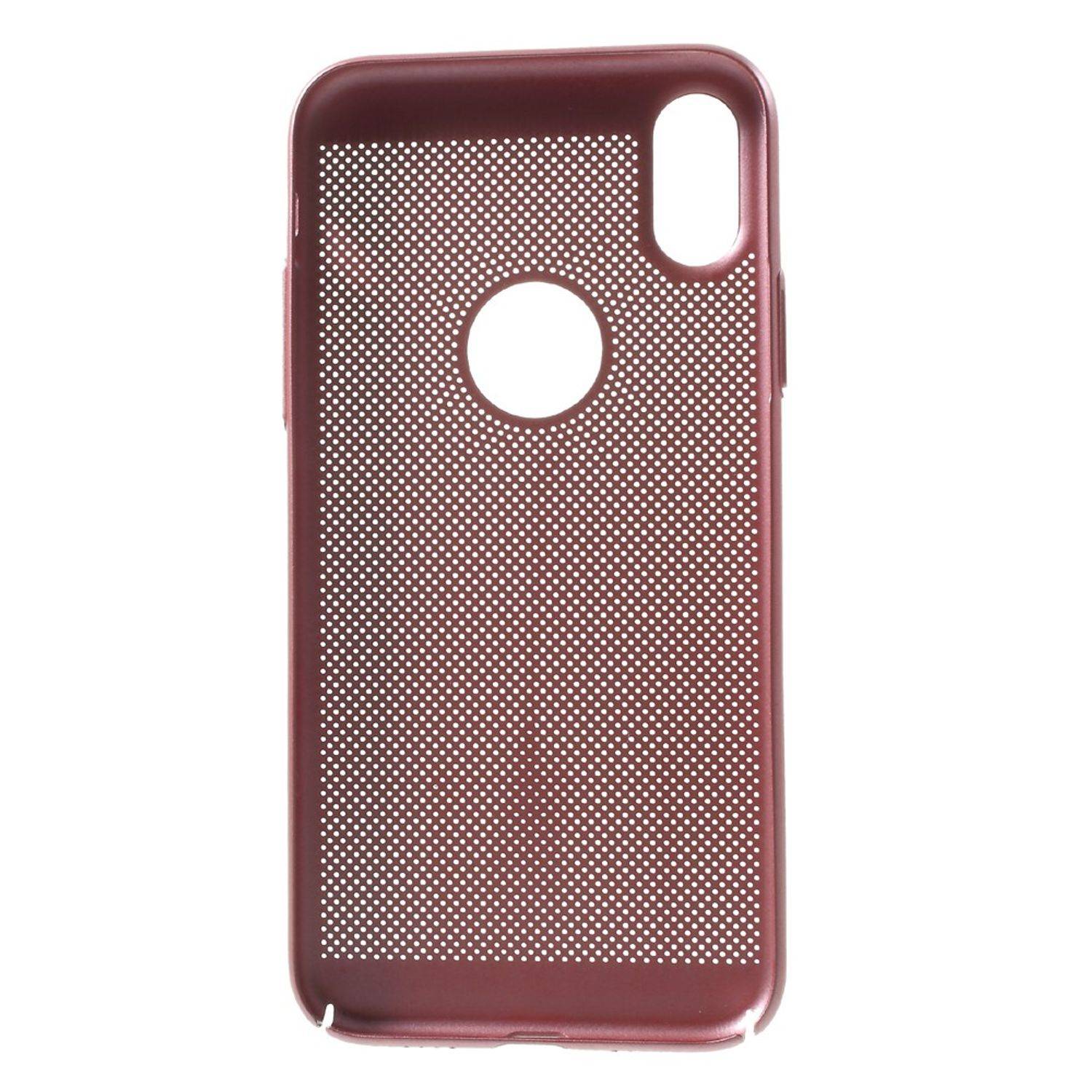 Apple iPhone XS Handyhülle Backcover Blau