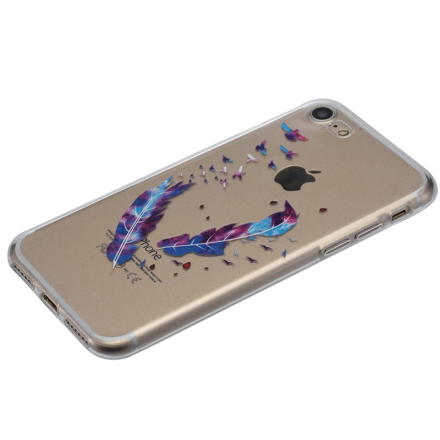 Apple iPhone XS Handyhülle Backcover Mehrfarbig