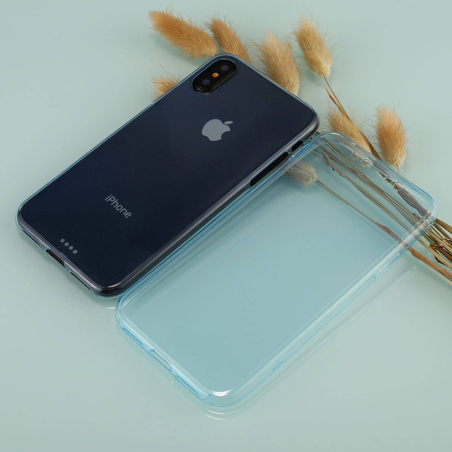 Apple iPhone XS Handyhülle Backcover Gold