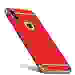 Apple iPhone XS Handyhülle Backcover Rot