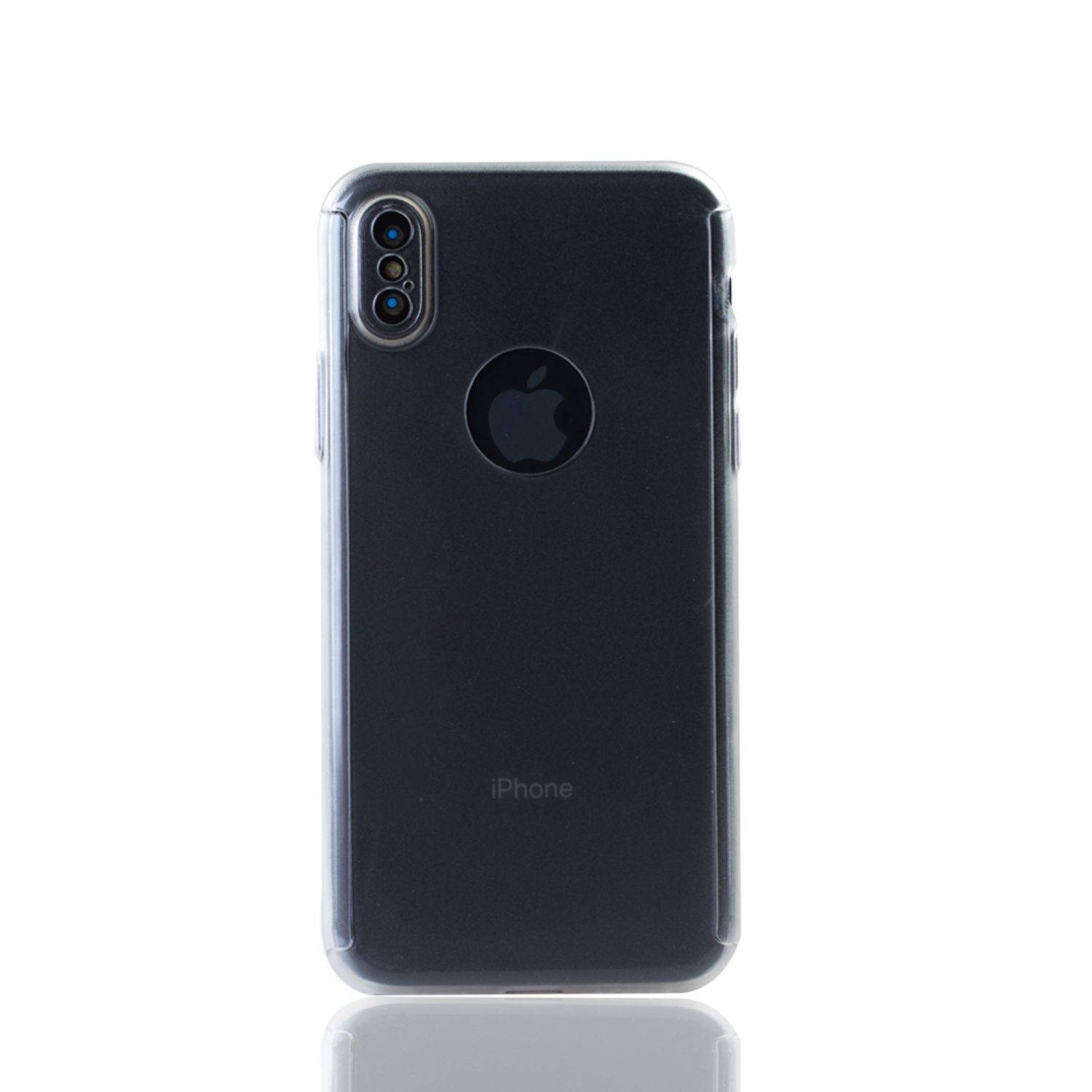 Apple iPhone XS Handyhülle Backcover Transparent