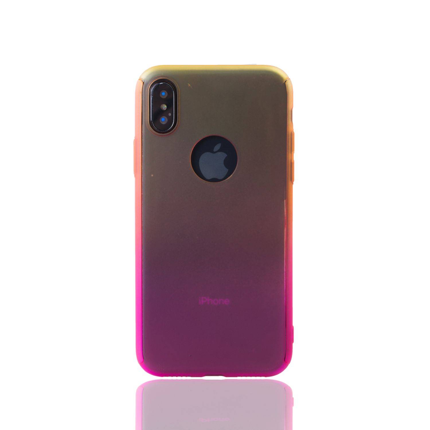 Apple iPhone XS Handyhülle Backcover Mehrfarbig