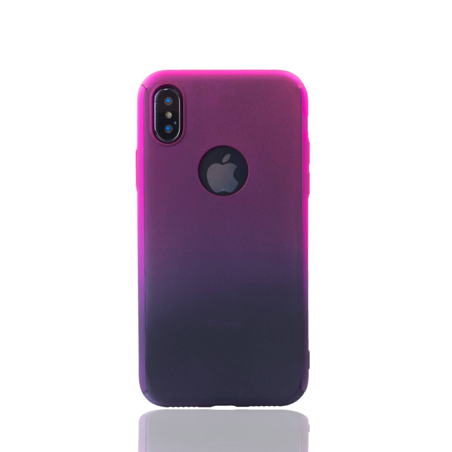 Apple iPhone XS Handyhülle Backcover Mehrfarbig