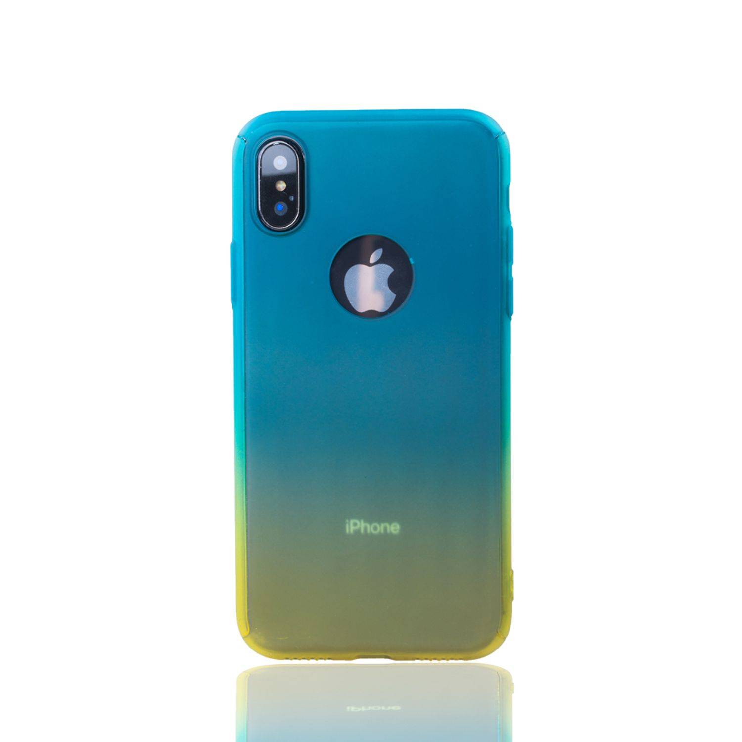 Apple iPhone XS Handyhülle Backcover Mehrfarbig