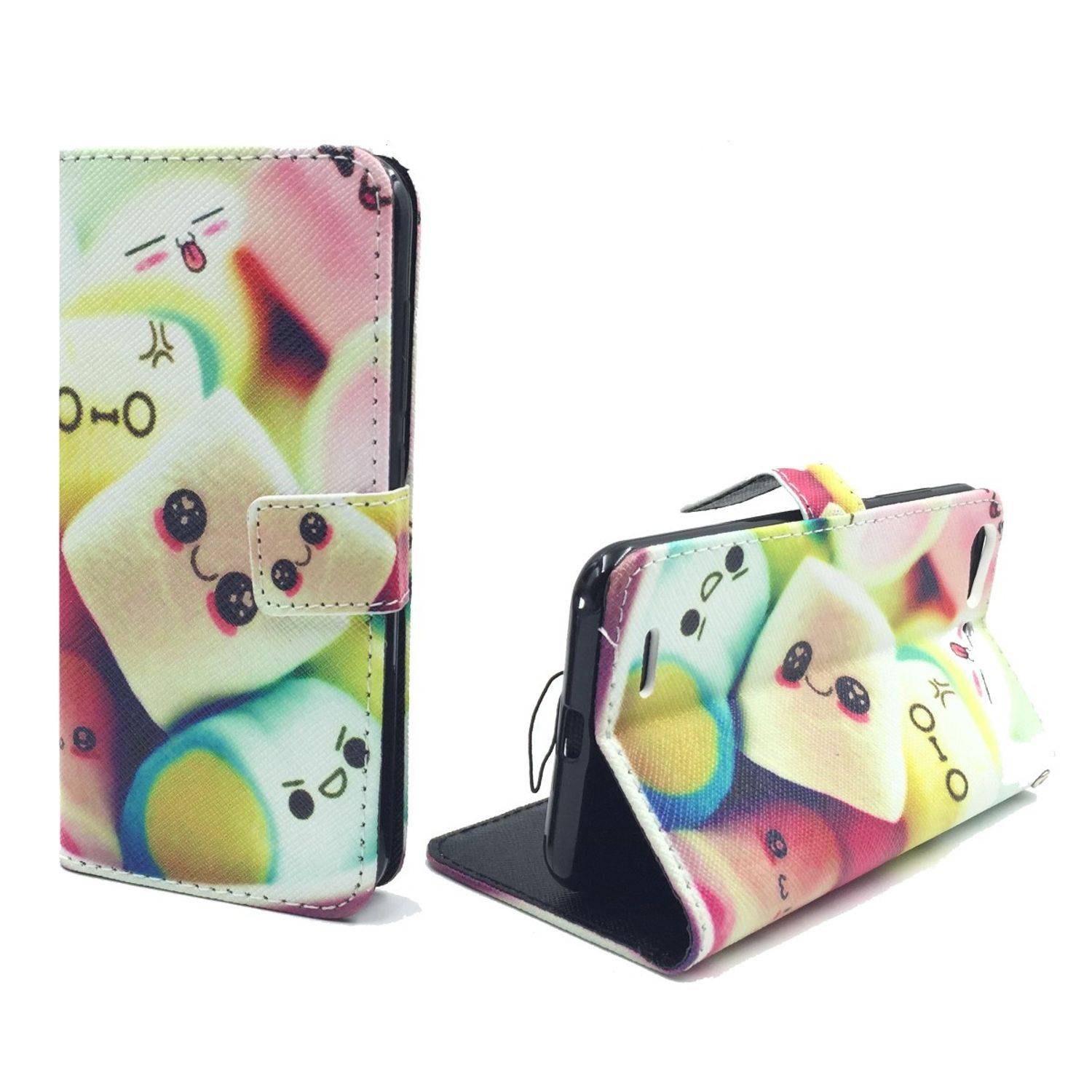 ZTE Blade V6 Handyhülle Bookcover Mehrfarbig