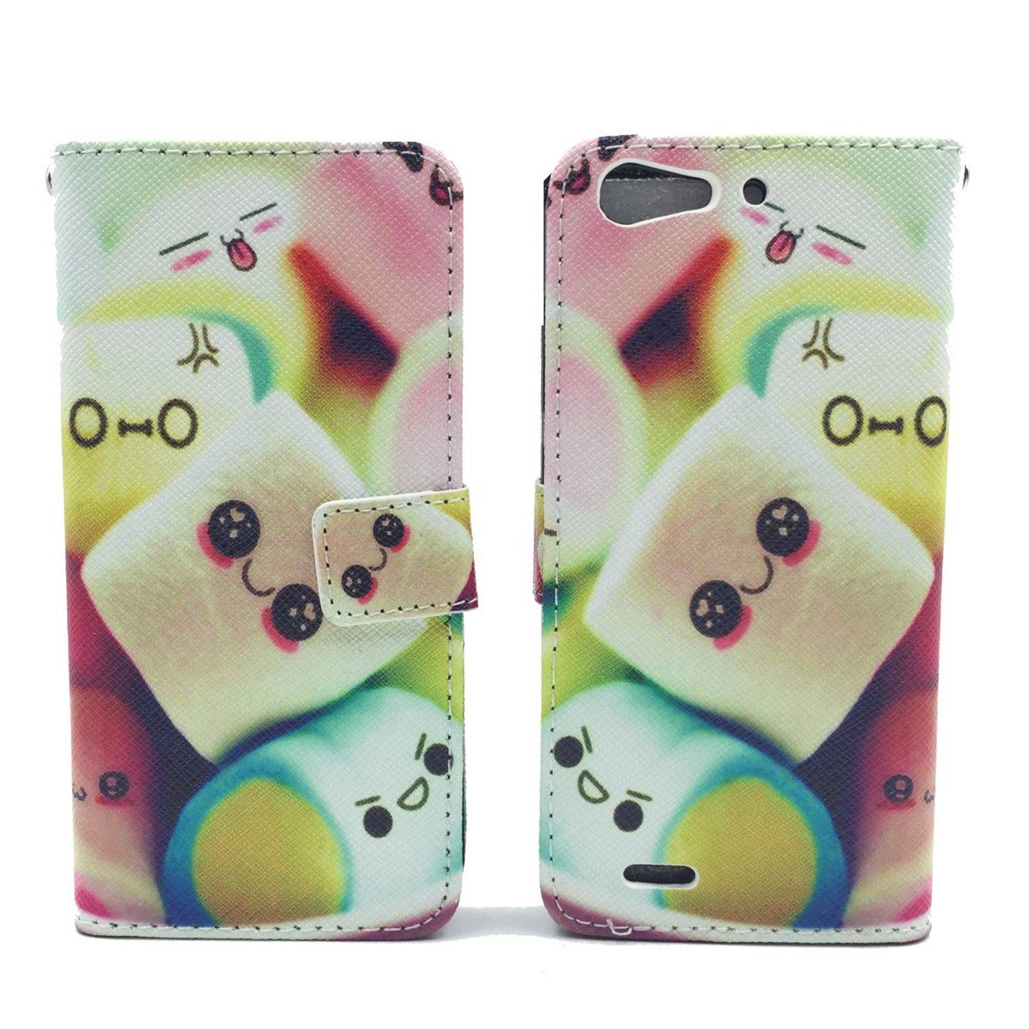 ZTE Blade V6 Handyhülle Bookcover Mehrfarbig