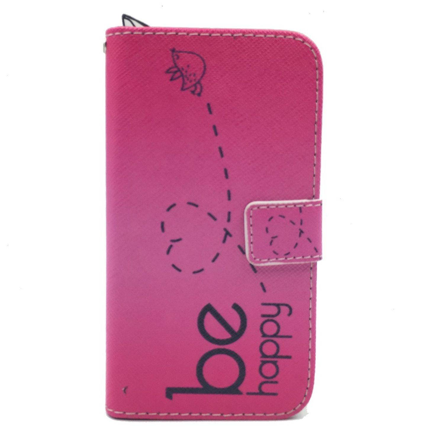 Acer Liquid Z330 Handyhülle Bookcover Rosa