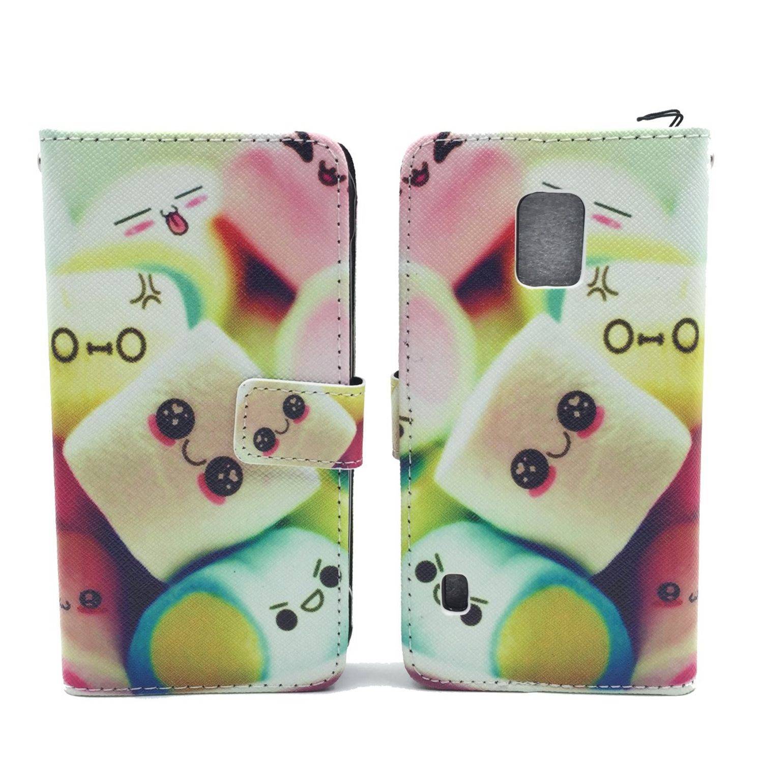 Samsung Galaxy S5 Active Handyhülle Bookcover Mehrfarbig