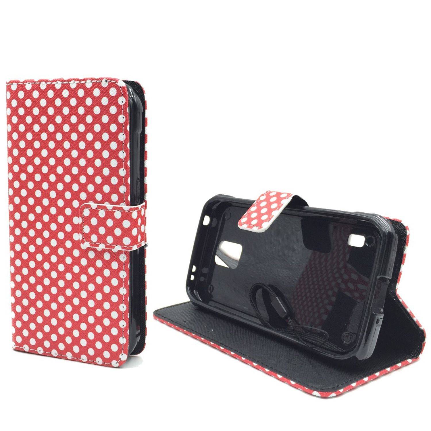 Samsung Galaxy S5 Active Handyhülle Bookcover Rot