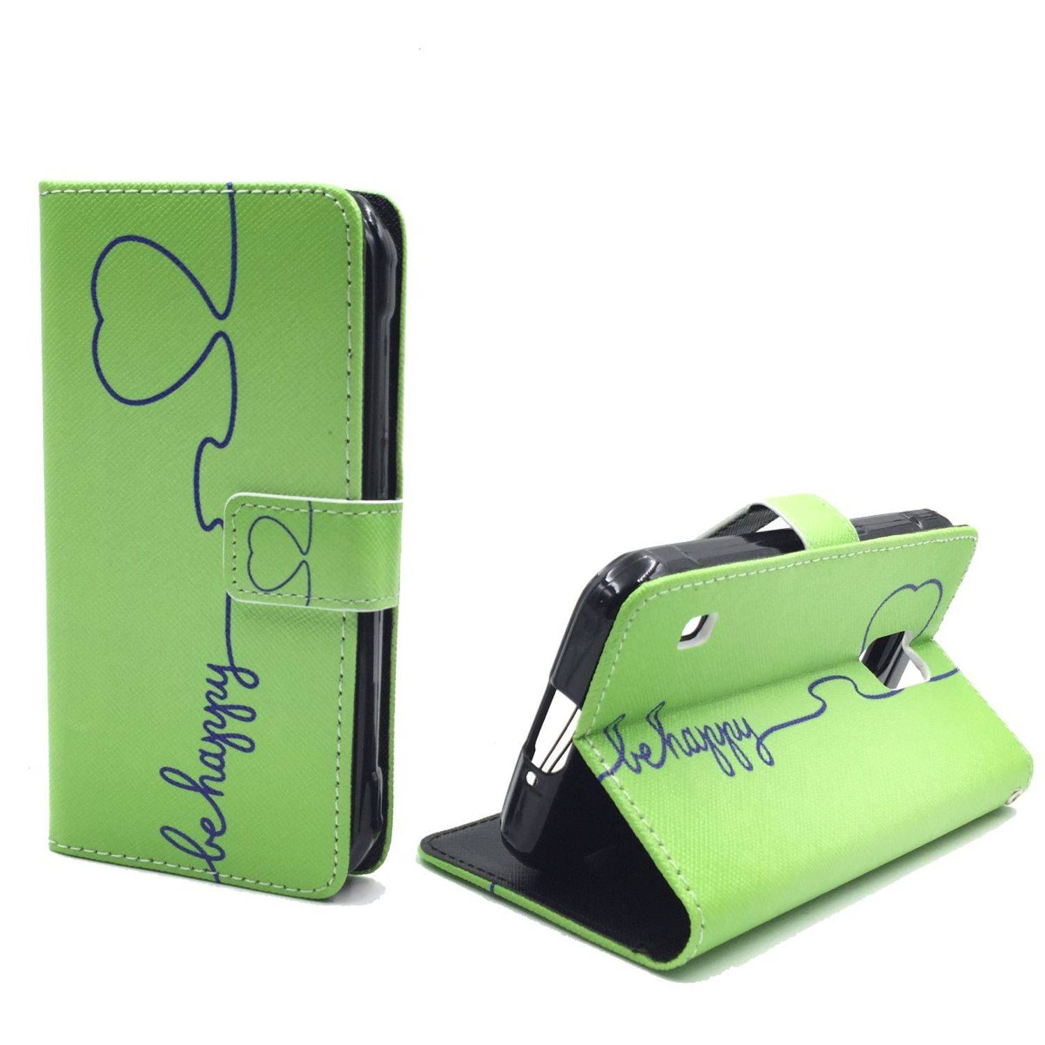 Samsung Galaxy S5 Active Handyhülle Bookcover Grün