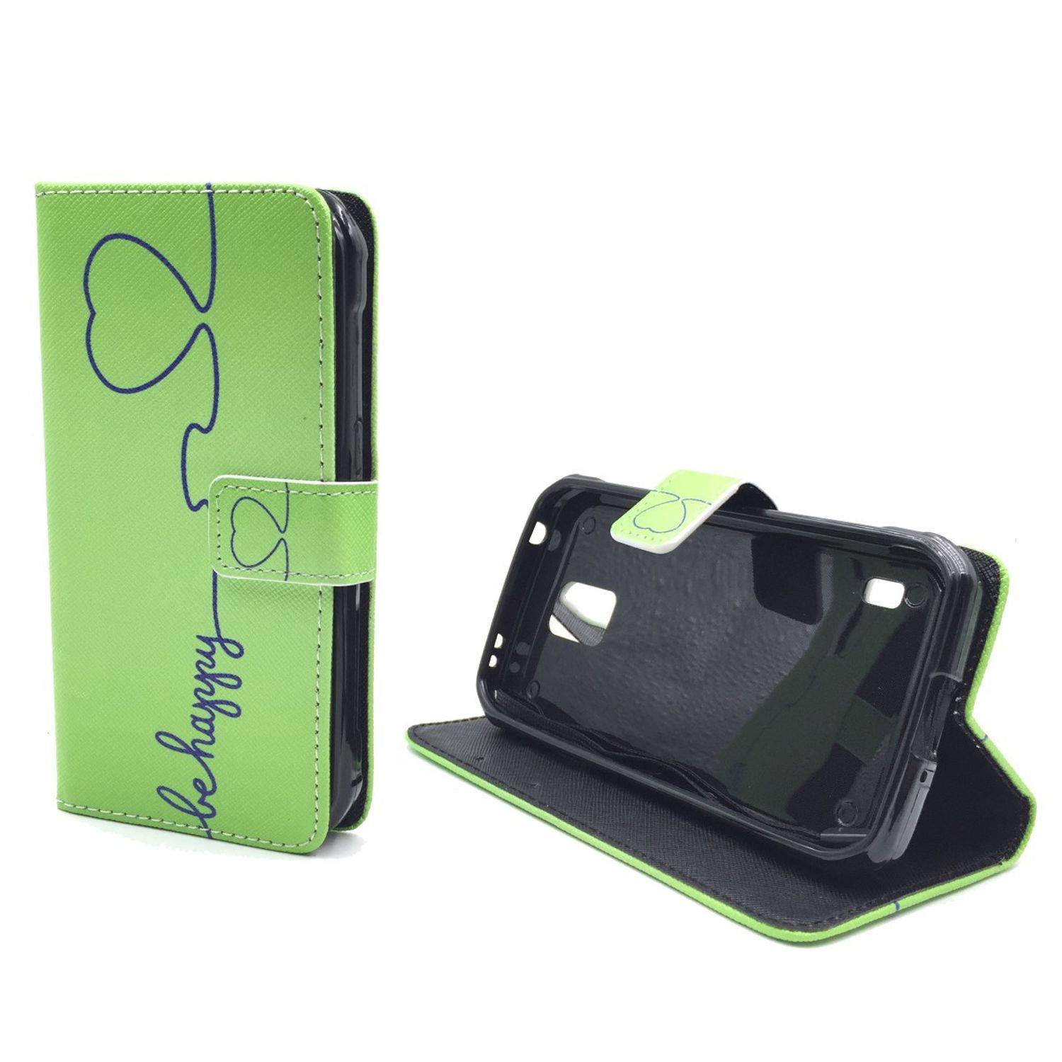 Samsung Galaxy S5 Active Handyhülle Bookcover Grün