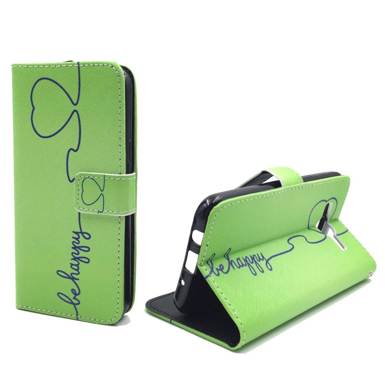 Samsung Galaxy J5 (2015) Handyhülle Bookcover Grün