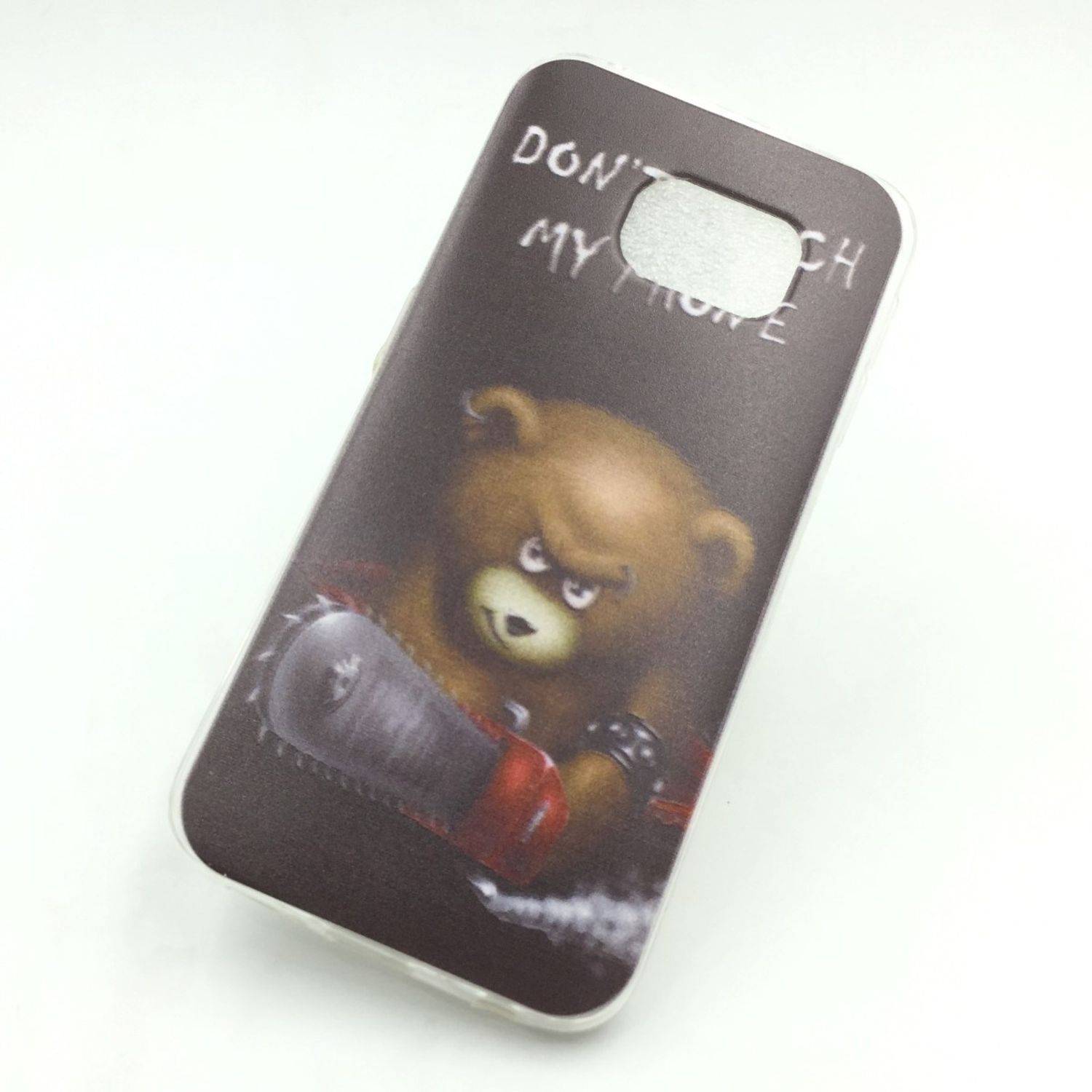 Samsung Galaxy S6 Edge Handyhülle Backcover Schwarz