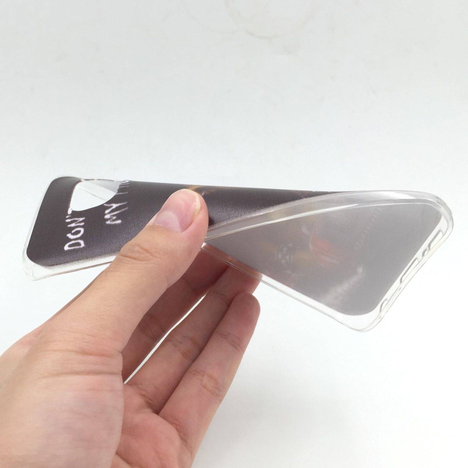Samsung Galaxy S6 Edge Handyhülle Backcover Schwarz