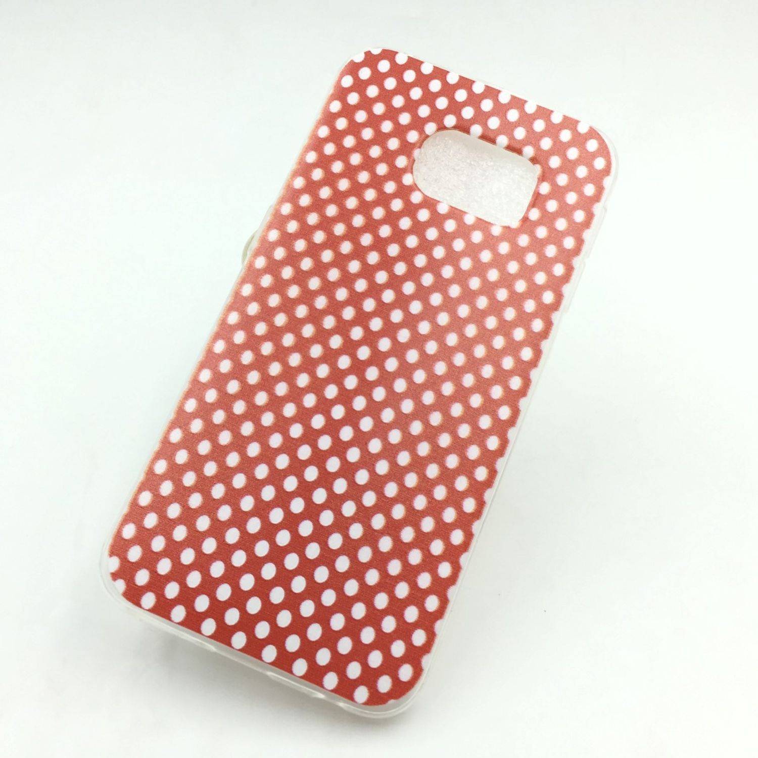 Samsung Galaxy S6 Edge Handyhülle Backcover Rot