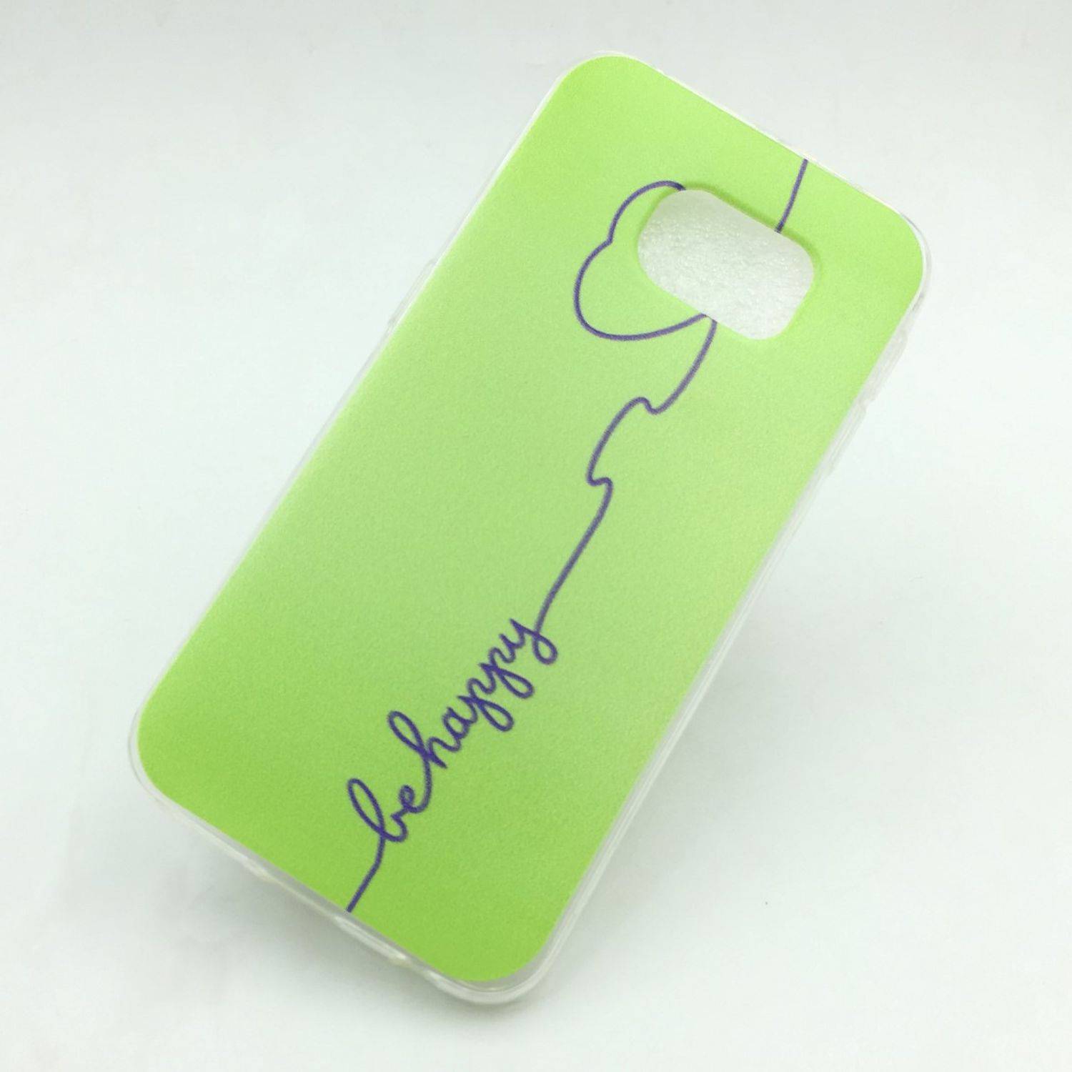 Samsung Galaxy S6 Edge Handyhülle Backcover Grün