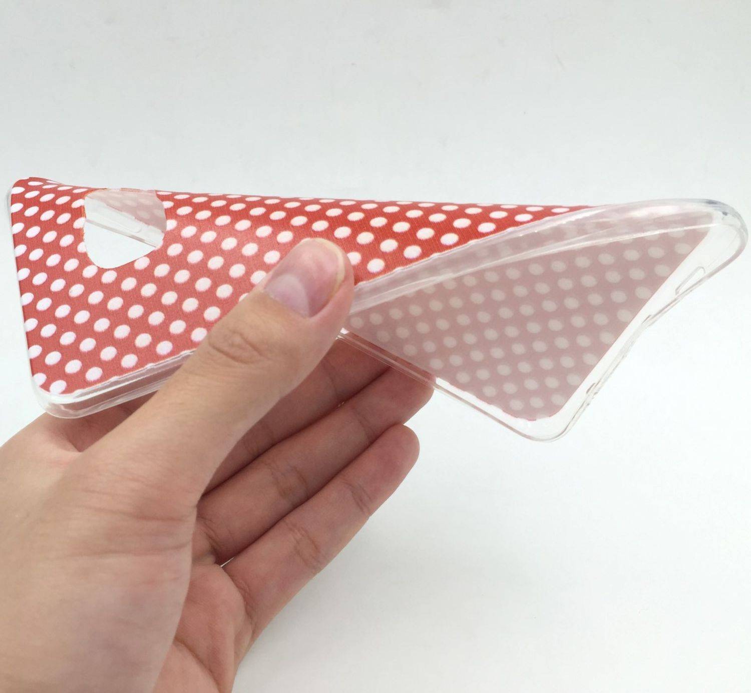 Samsung Galaxy S6 Edge Plus Handyhülle Backcover Rot